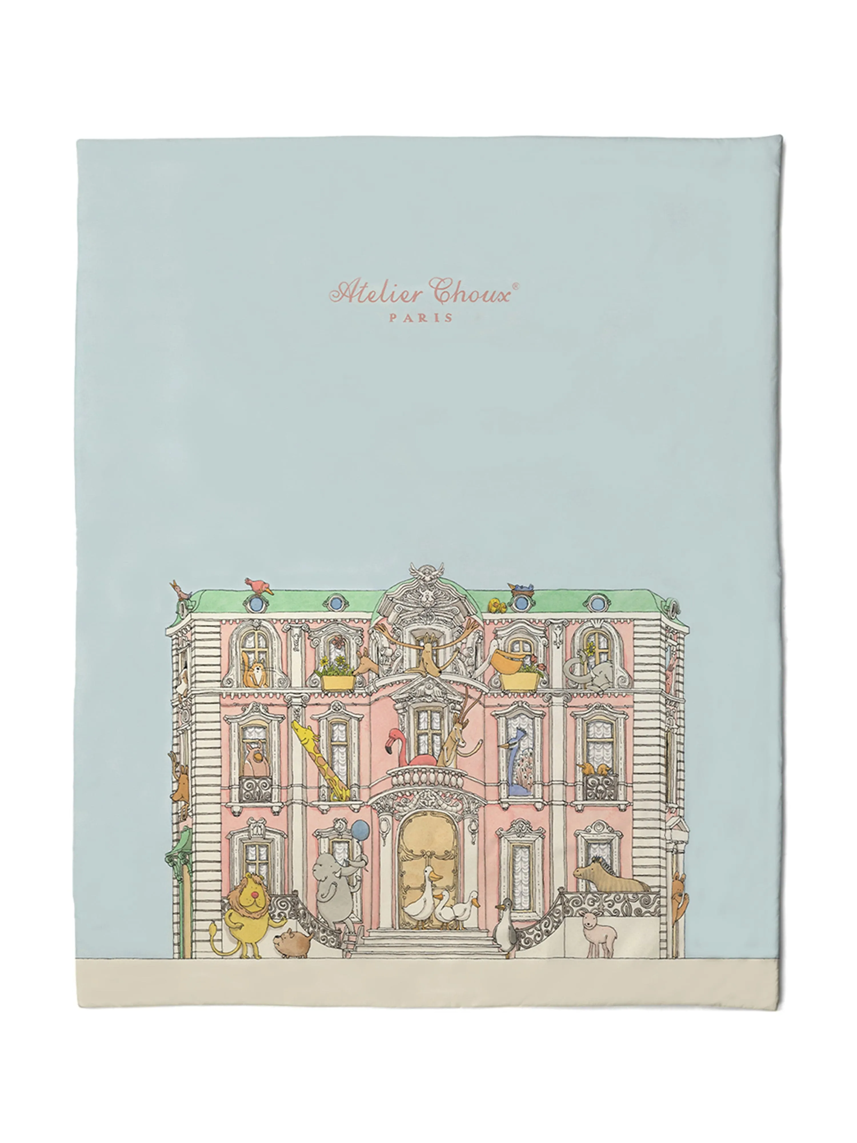 Atelier Choux Baby Girls Monceau / Carousel Quilt in Multicolour (100  130 cm)