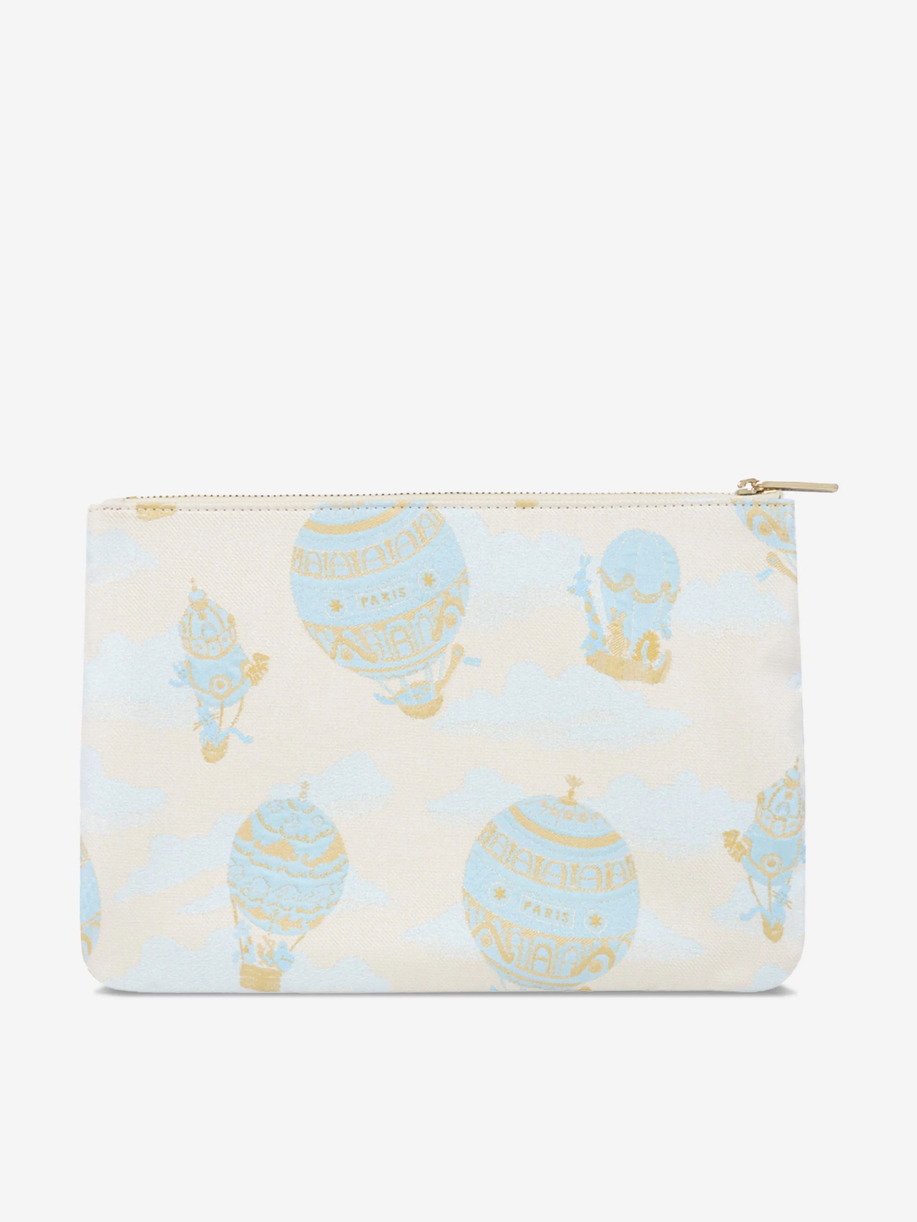Atelier Choux Baby Hot Air Balloons Pouch in Blue (31cm)