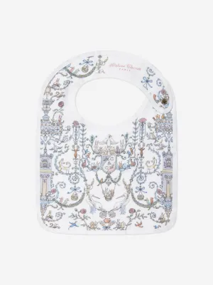 Atelier Choux Baby Satin Toile De Jouy Atelier Choux & Caitlin Wilson Bib in Blue