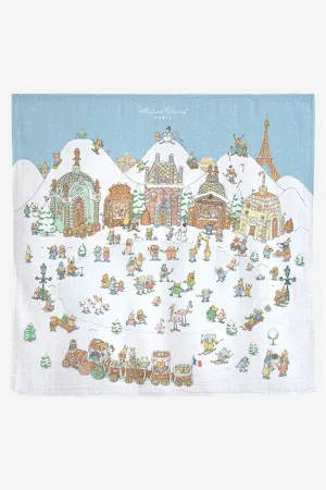 Atelier Choux Baby Winter Wonderland Swaddle in Multicolour (100cm)