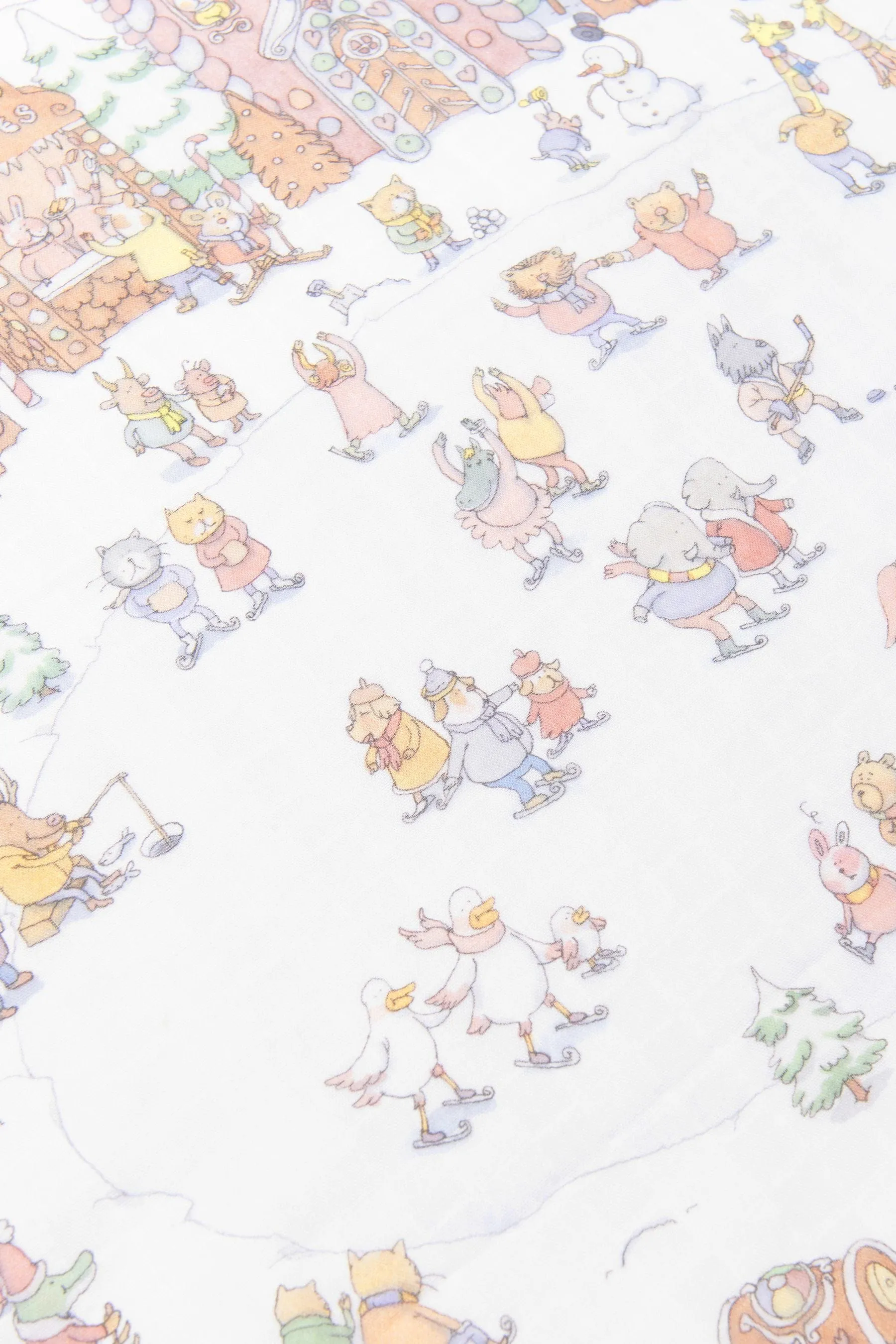 Atelier Choux Baby Winter Wonderland Swaddle in Multicolour (100cm)