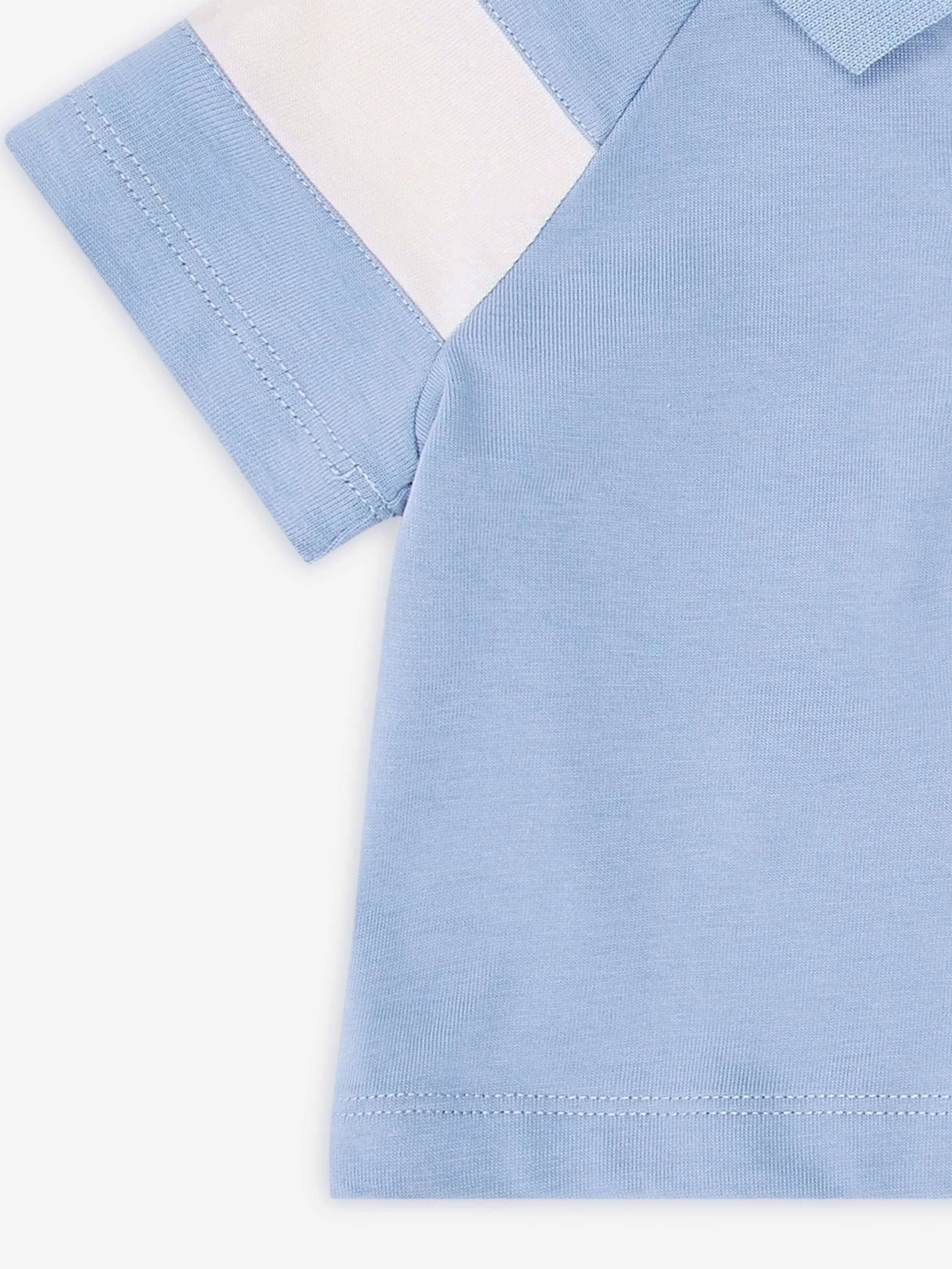 Baby Boys Colourblock T-Shirt in Blue