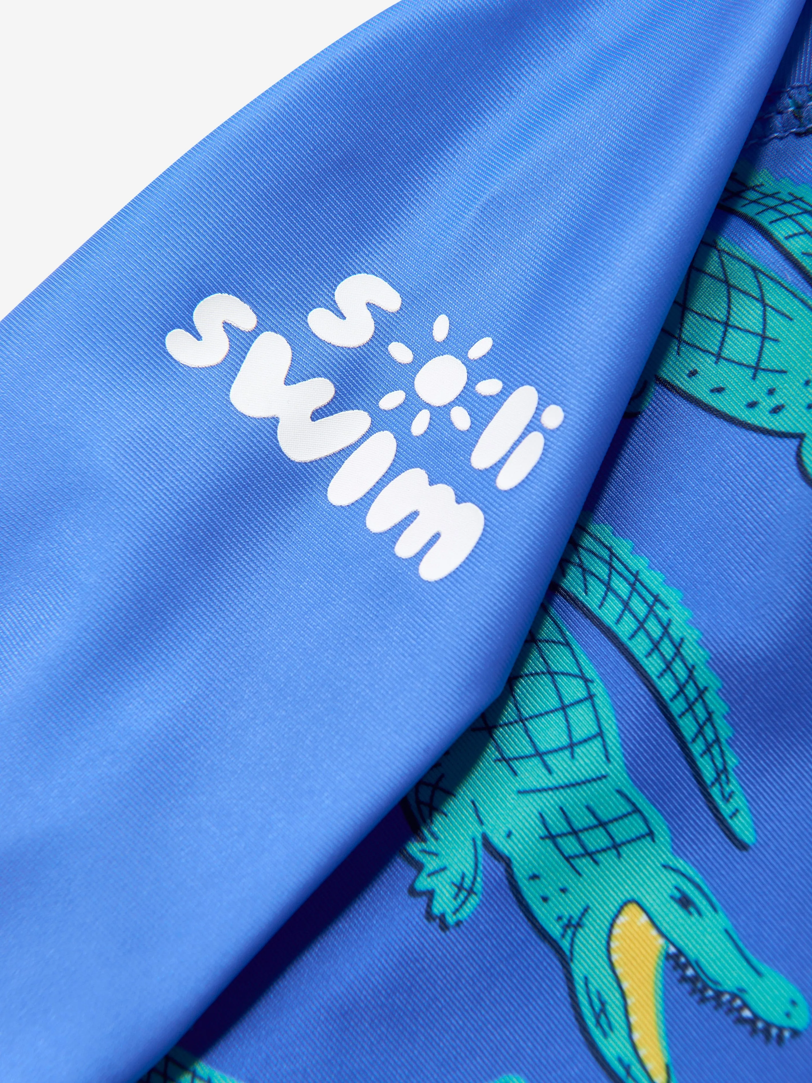 Baby Boys Crocodile Sun Suit in Blue (UPF50 )
