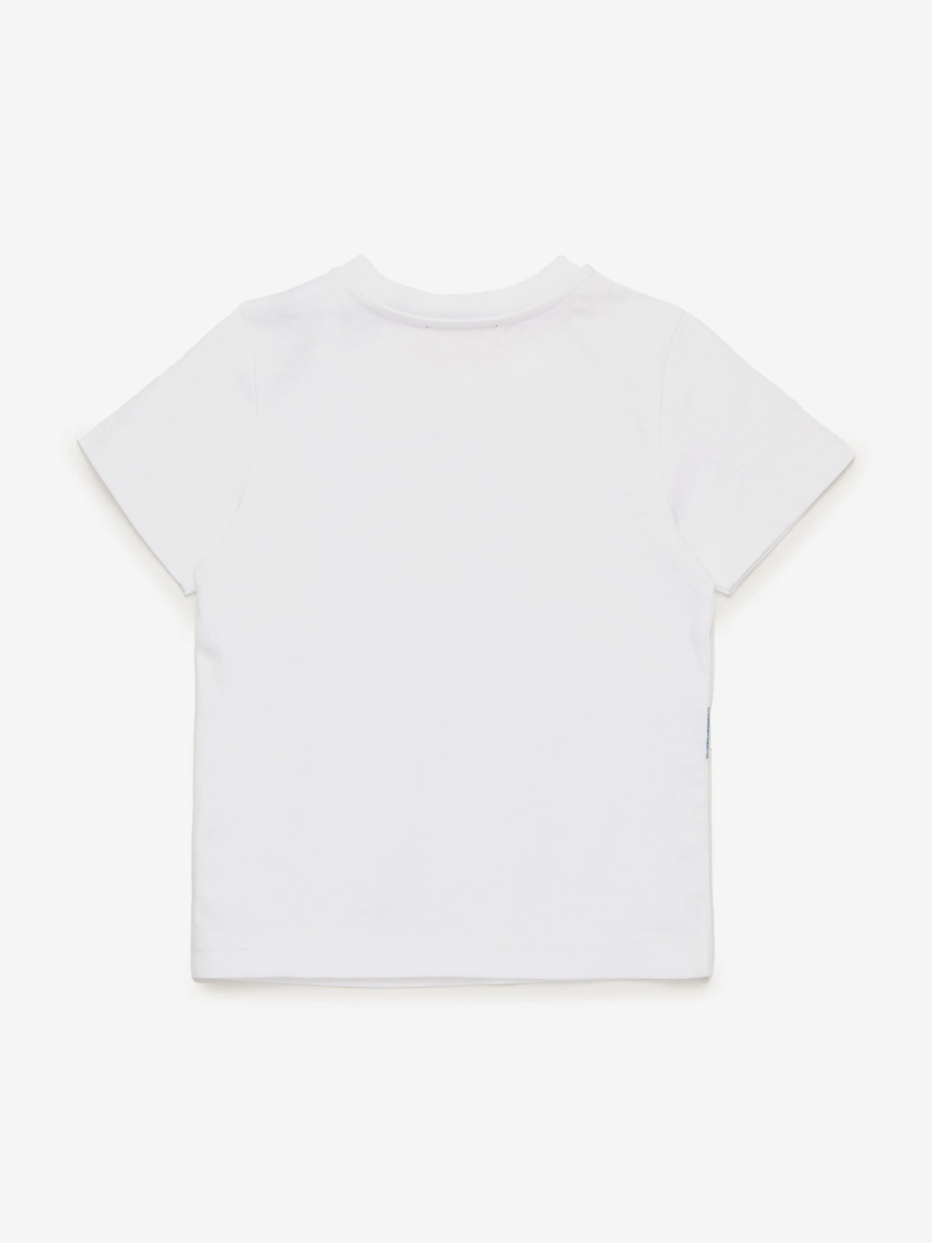 Baby Boys Crossbody Bag Print T-Shirt in White