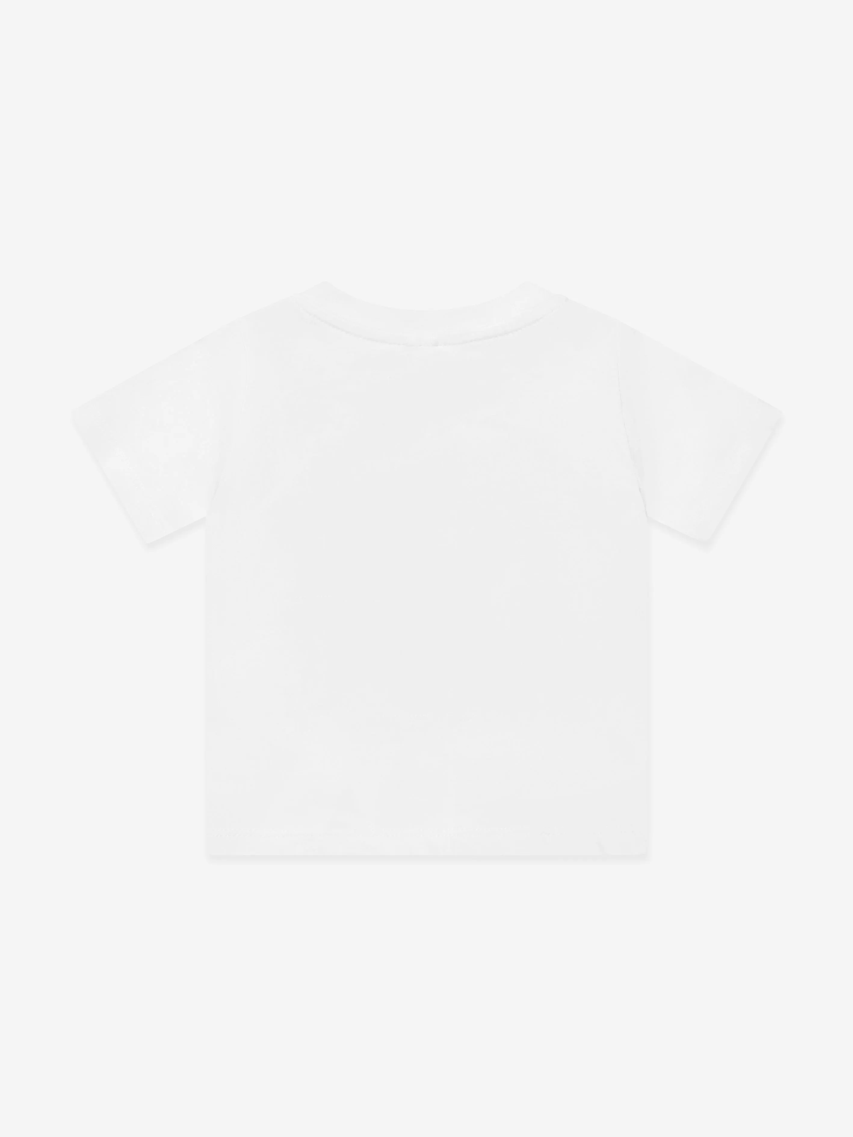 Baby Boys Frog Logo T-Shirt in Ivory
