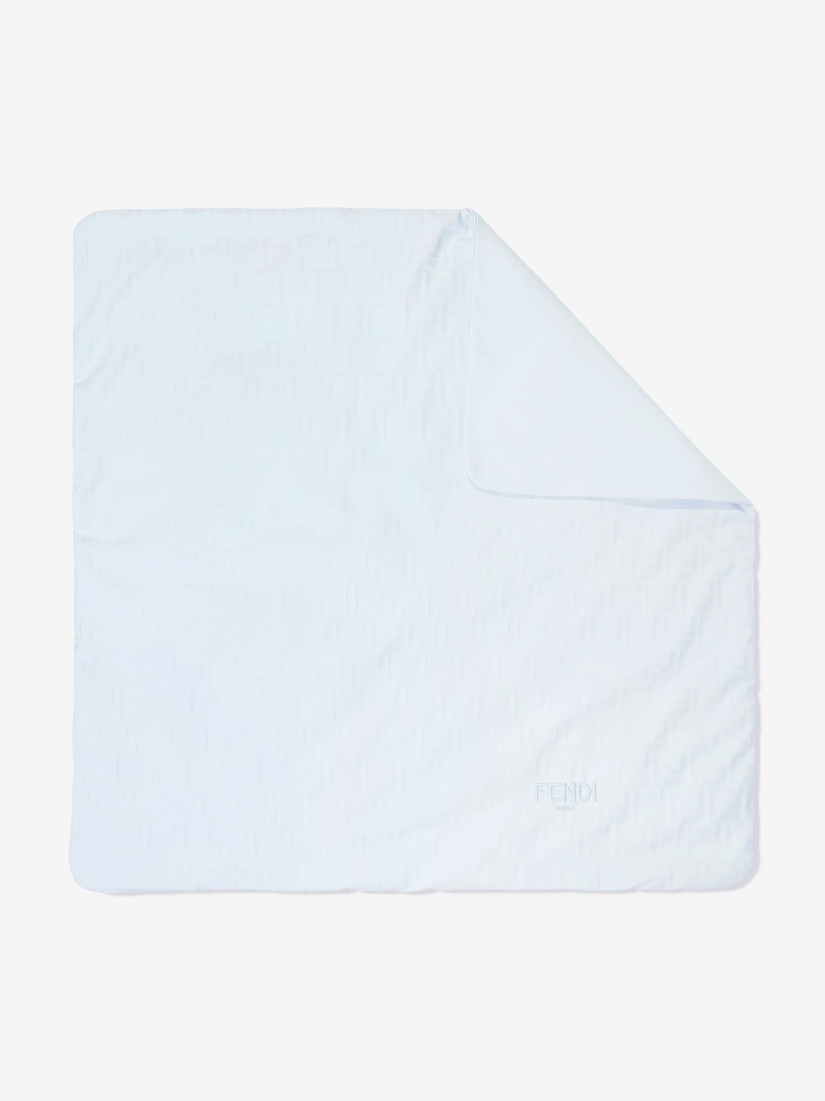 Baby Boys Logo Blanket in Blue (80cm)