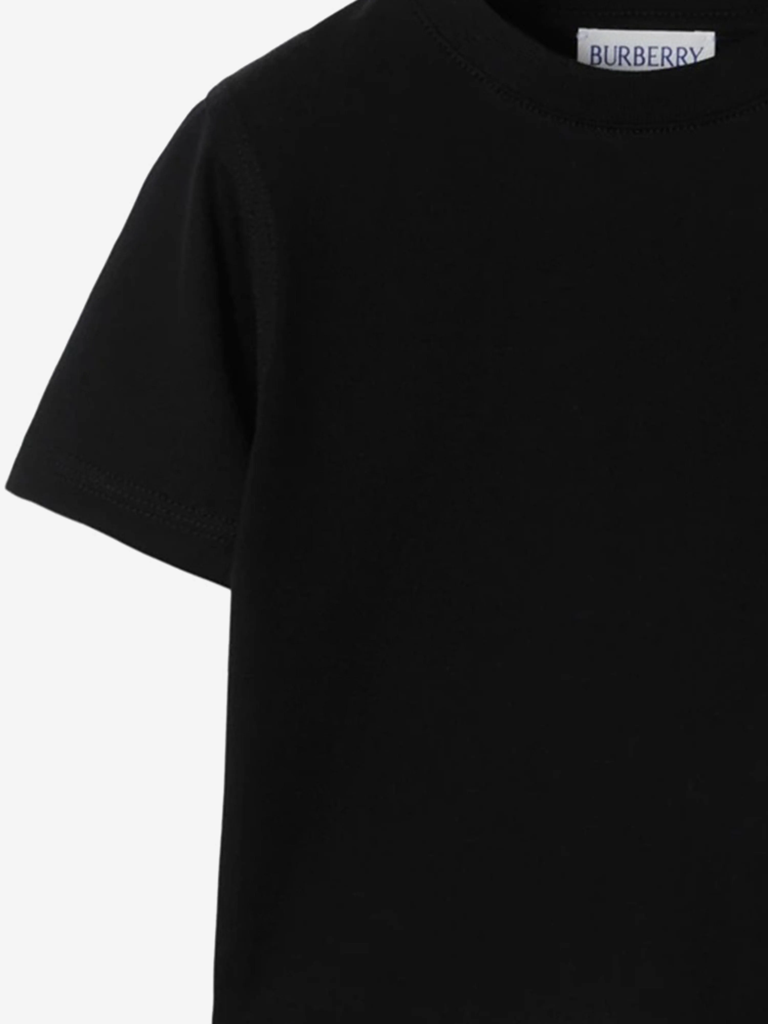 Baby Boys Mini Cedar EKD T-Shirt in Black