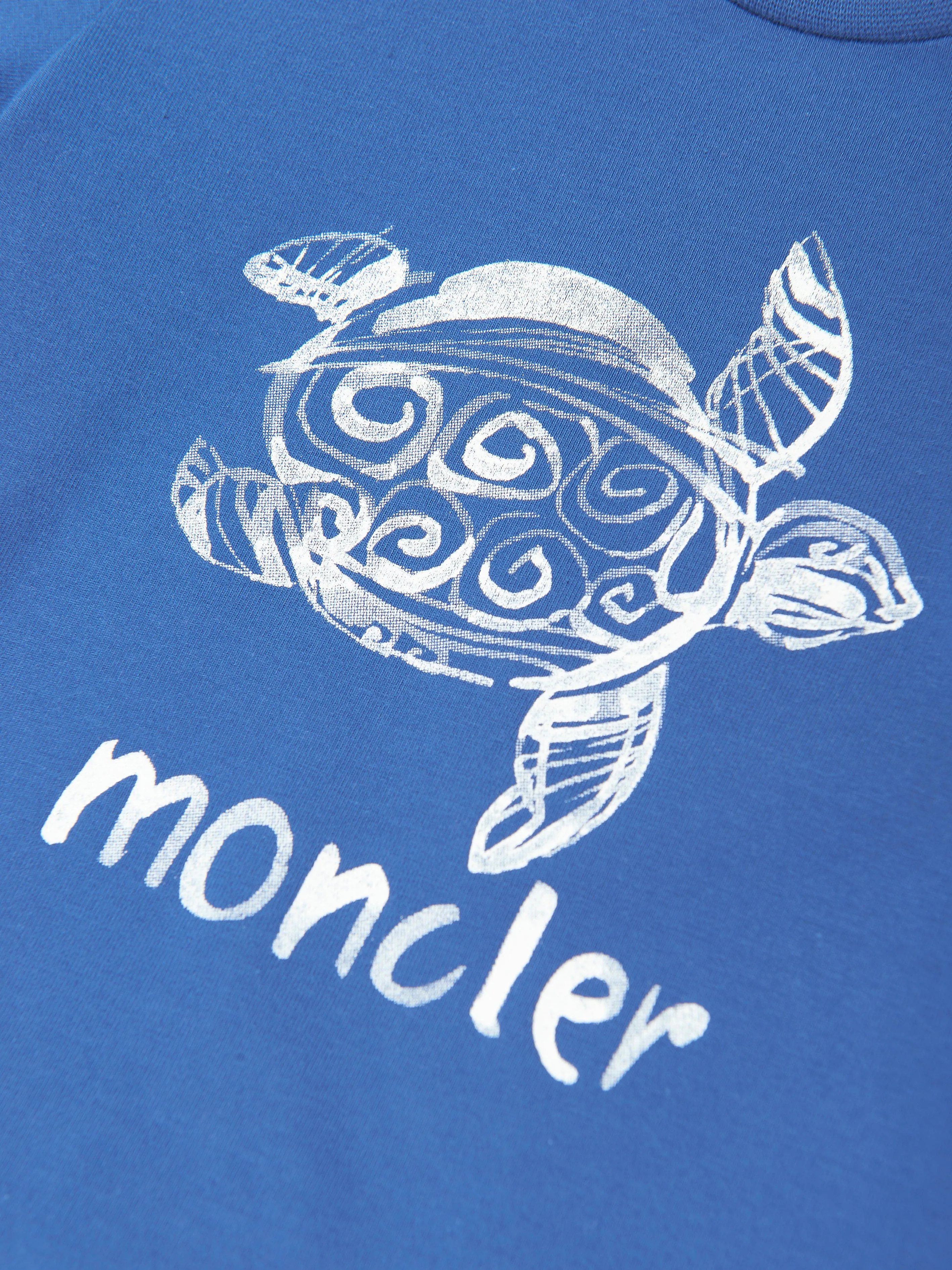 Baby Boys Turtle Print T-Shirt in Blue