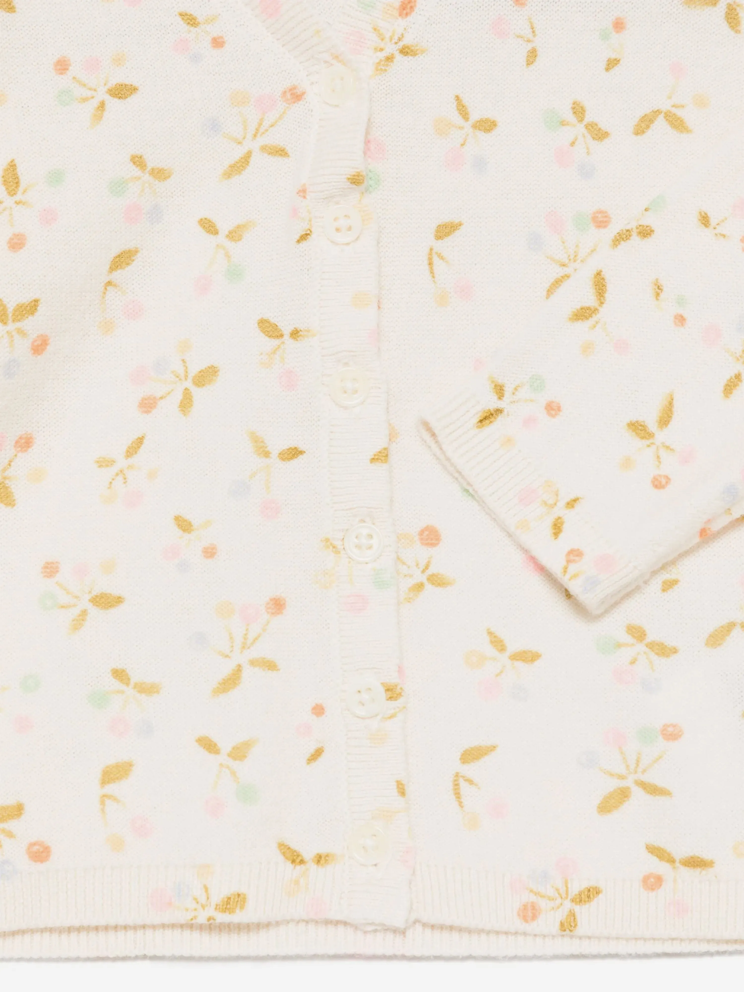 Baby Girls Azia Cardigan in Ivory