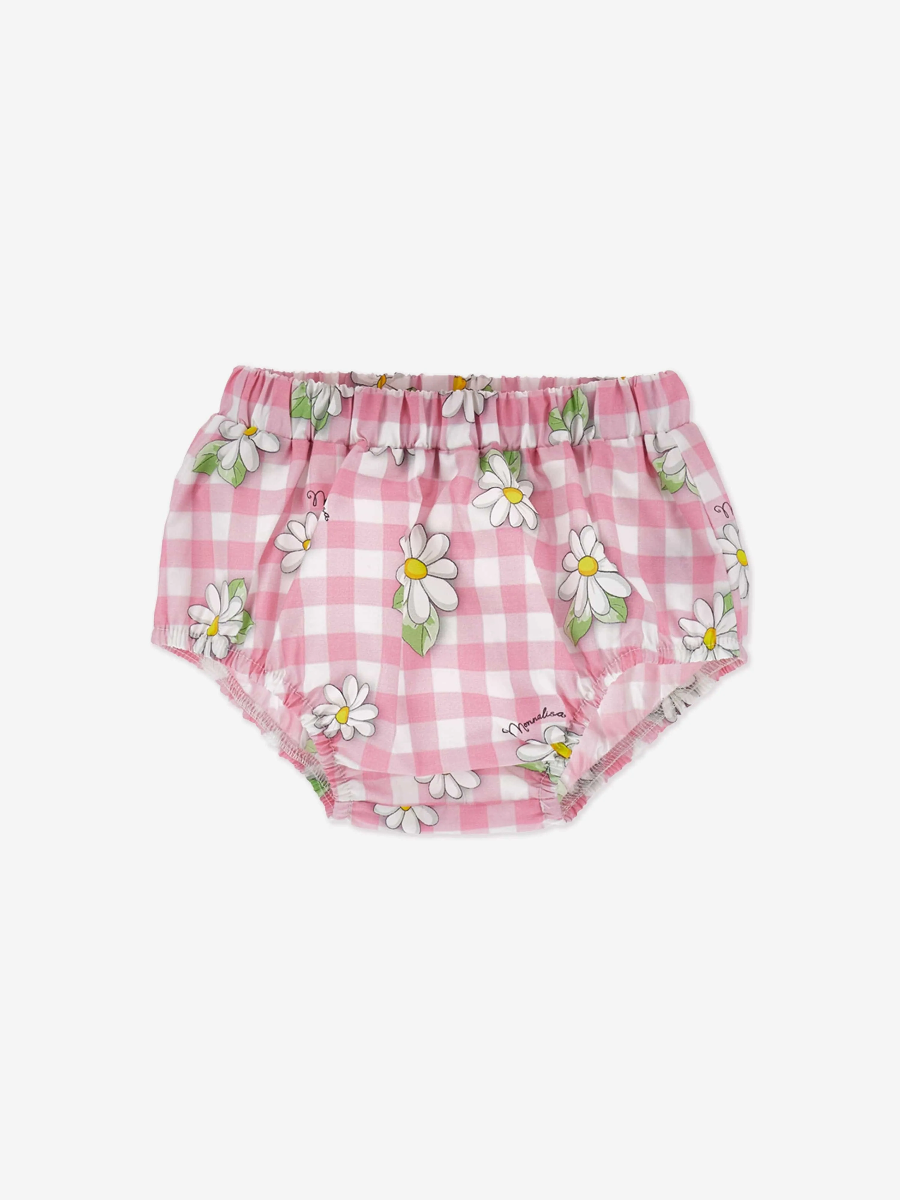 Baby Girls Daisy Dress and Bloomers Set in Pink