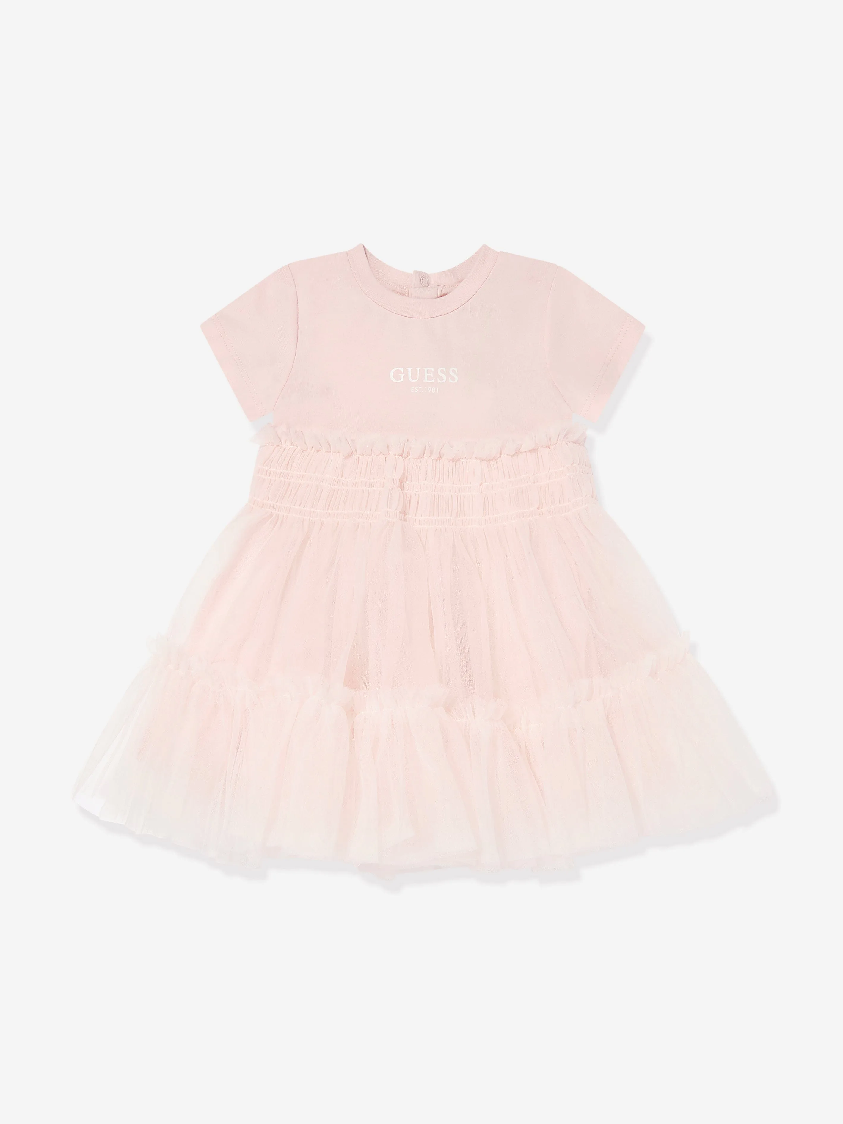 Baby Girls Dress with Knickers in Pink