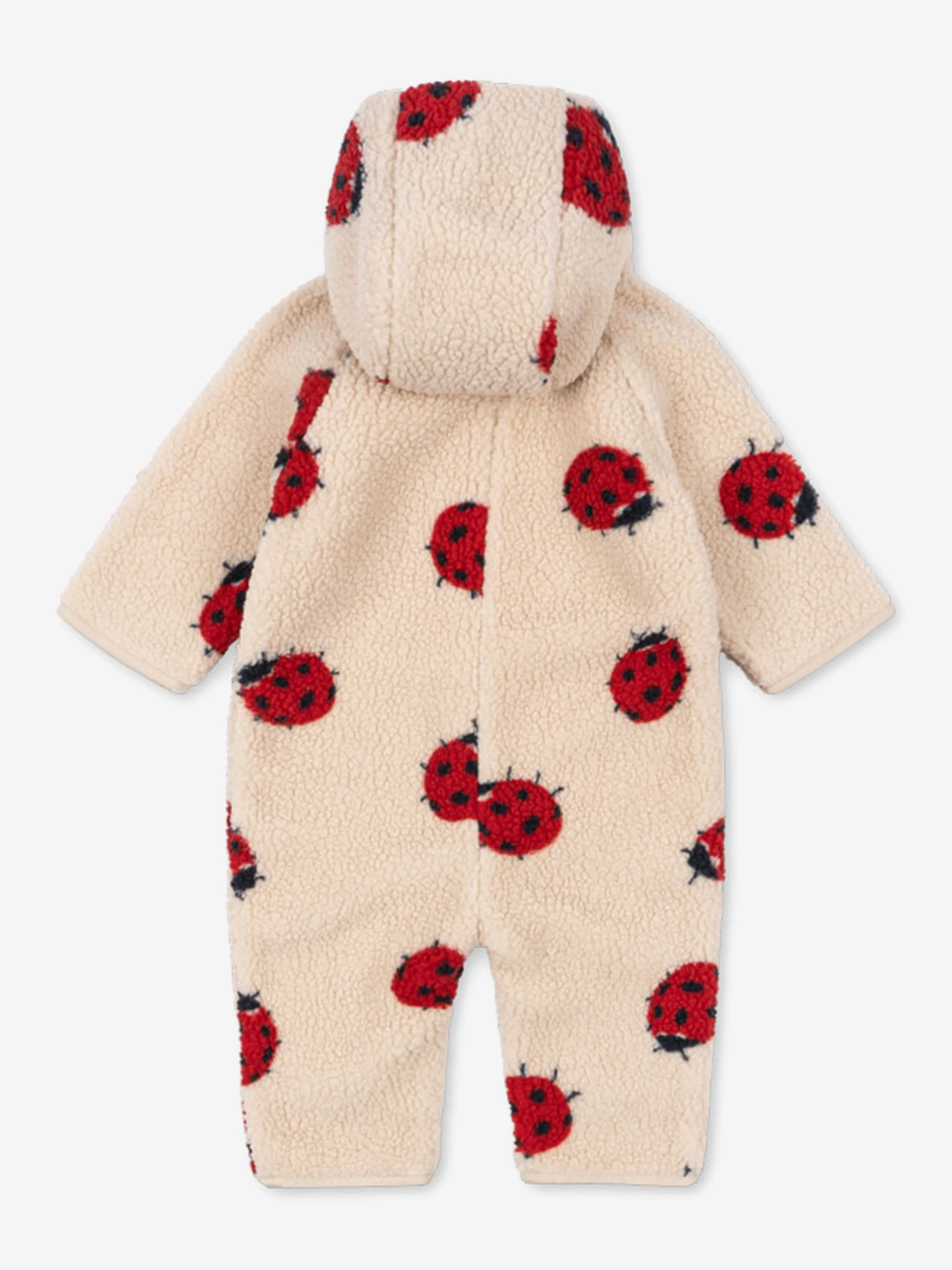 Baby Girls Jody Ladybug Onesie in Beige