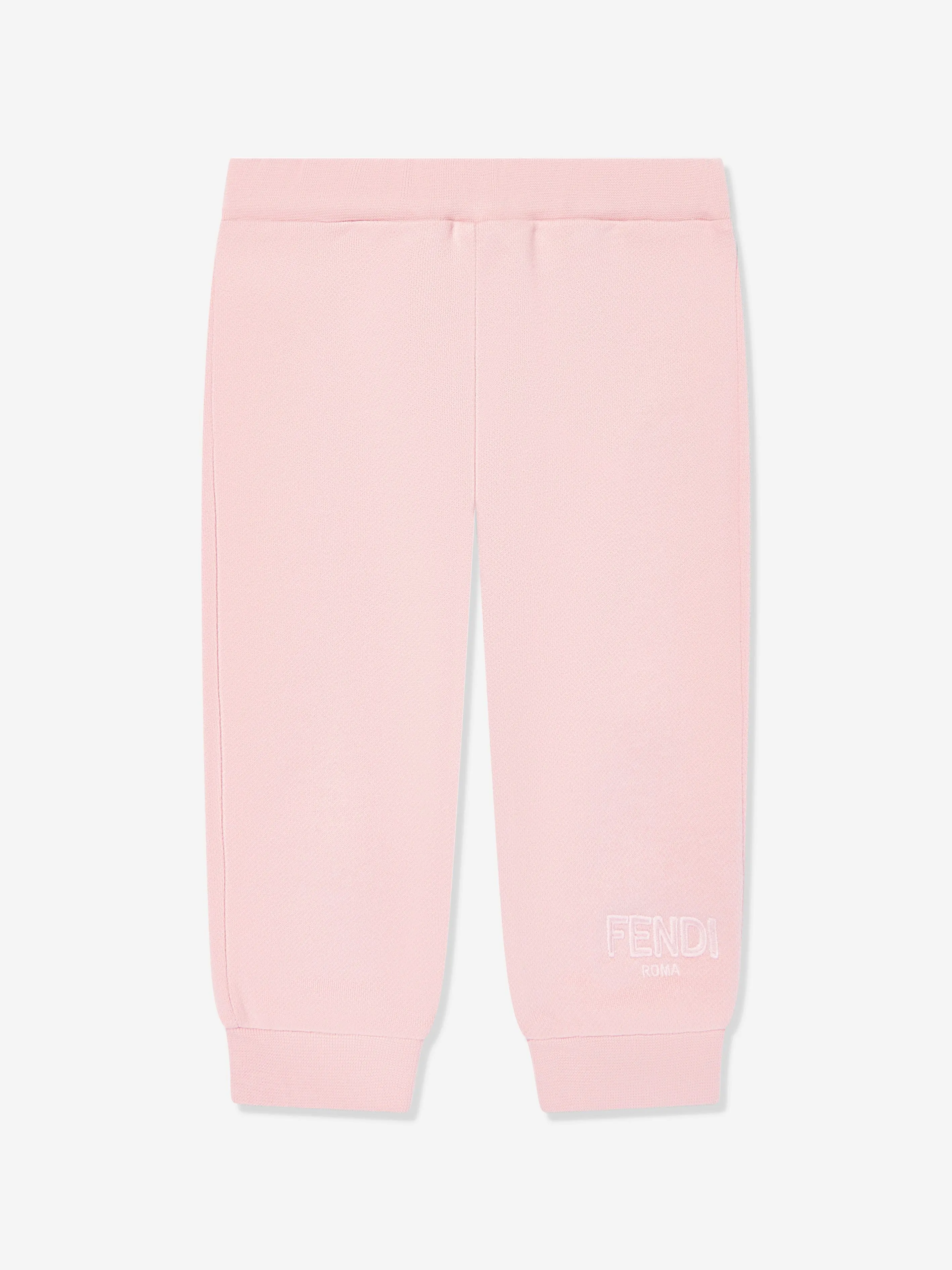 Baby Girls Logo Joggers in Pink