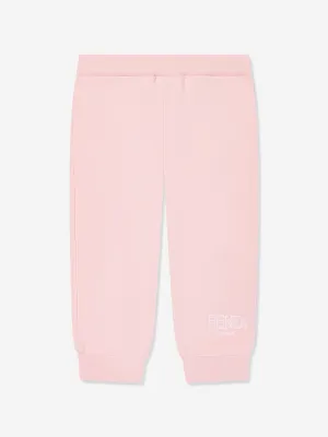 Baby Girls Logo Joggers in Pink