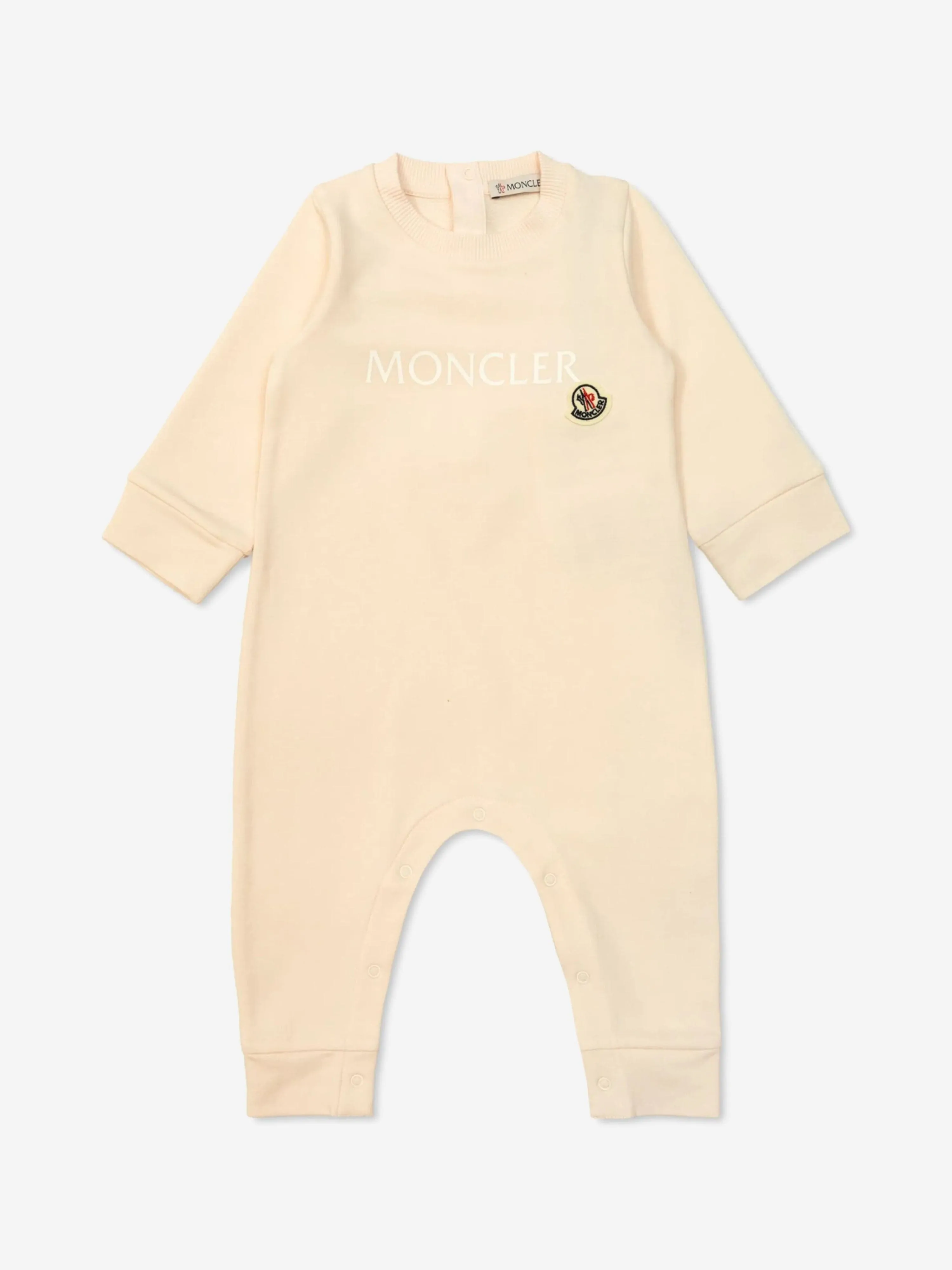 Baby Girls Logo Romper in Pink