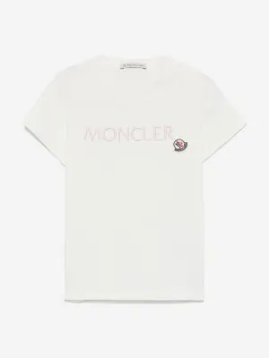 Baby Girls Logo T-Shirt in Ivory