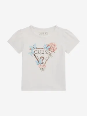 Baby Girls Logo T-Shirt in White