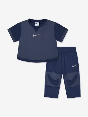 Baby Readyset T-Shirt and Joggers Set in Navy