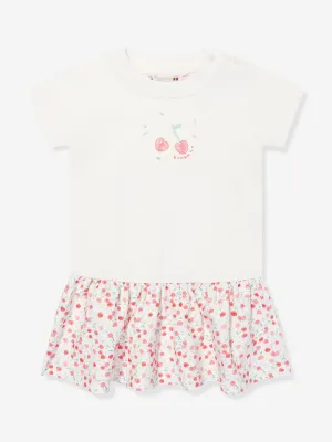 Bonpoint Baby Girls Felice T-Shirt Dress in White