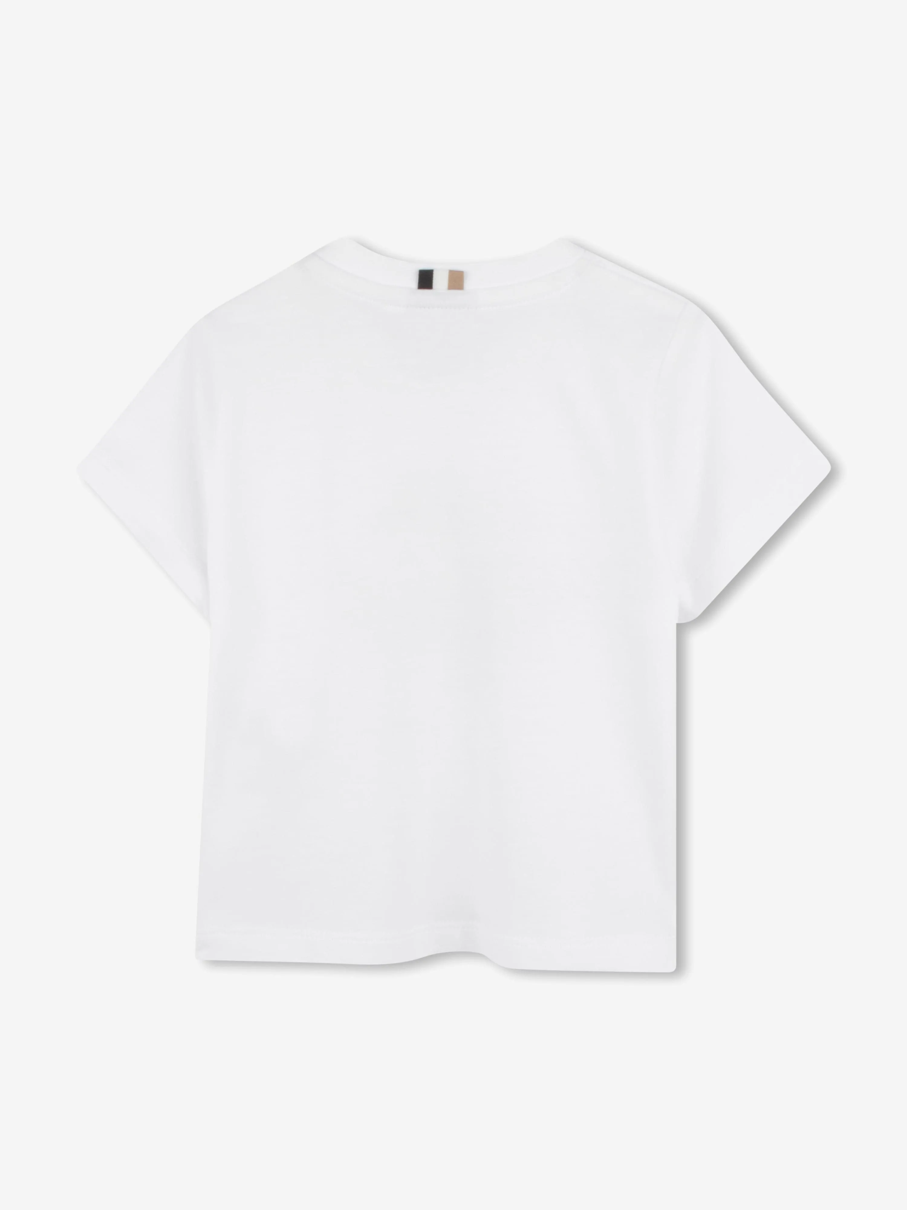 BOSS Baby Boys Illustrated T-Shirt in White