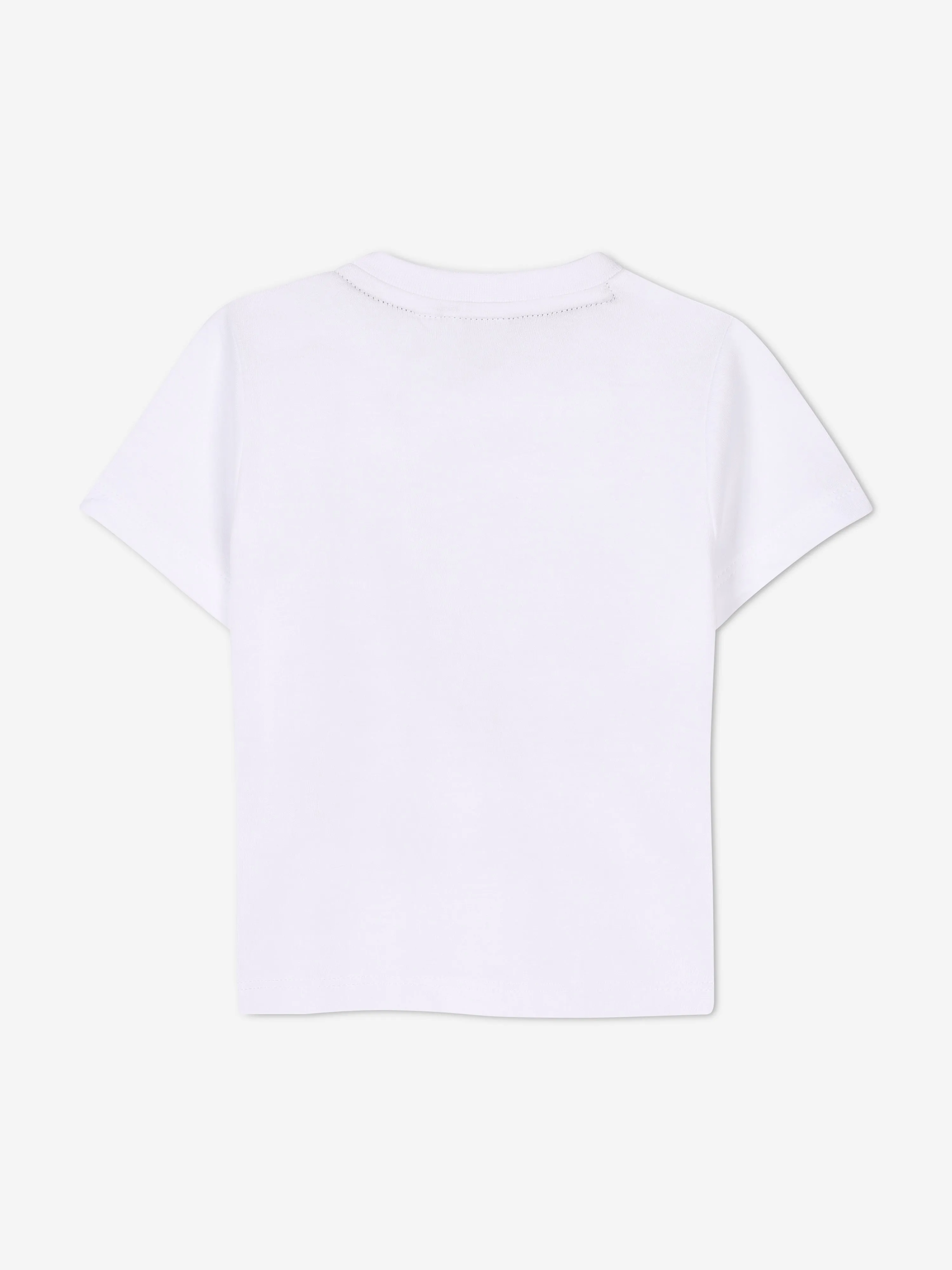 BOSS Baby Boys Multi Logo Print T-Shirt in White