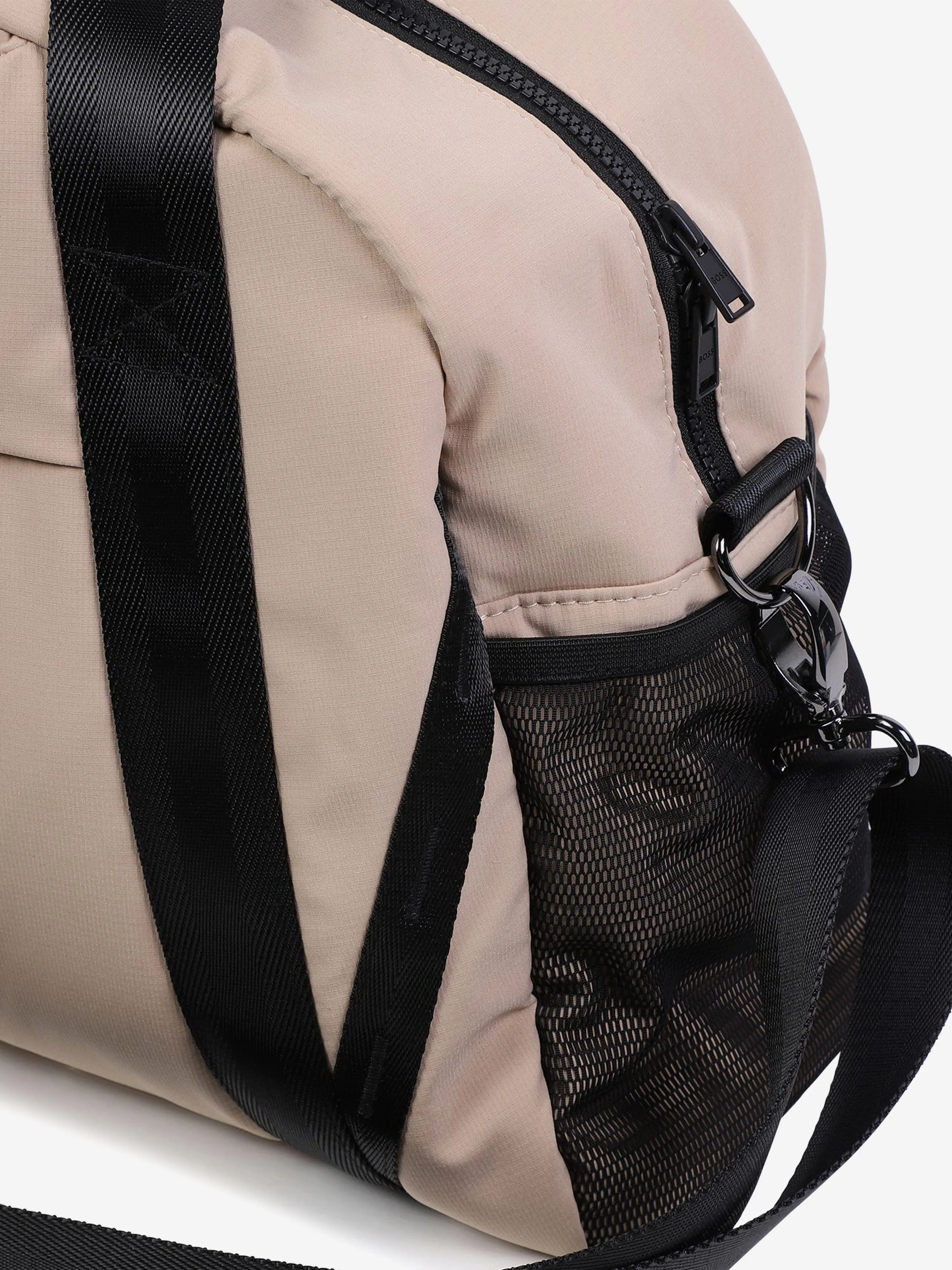 BOSS Baby Logo Changing Bag in Beige (42cm)