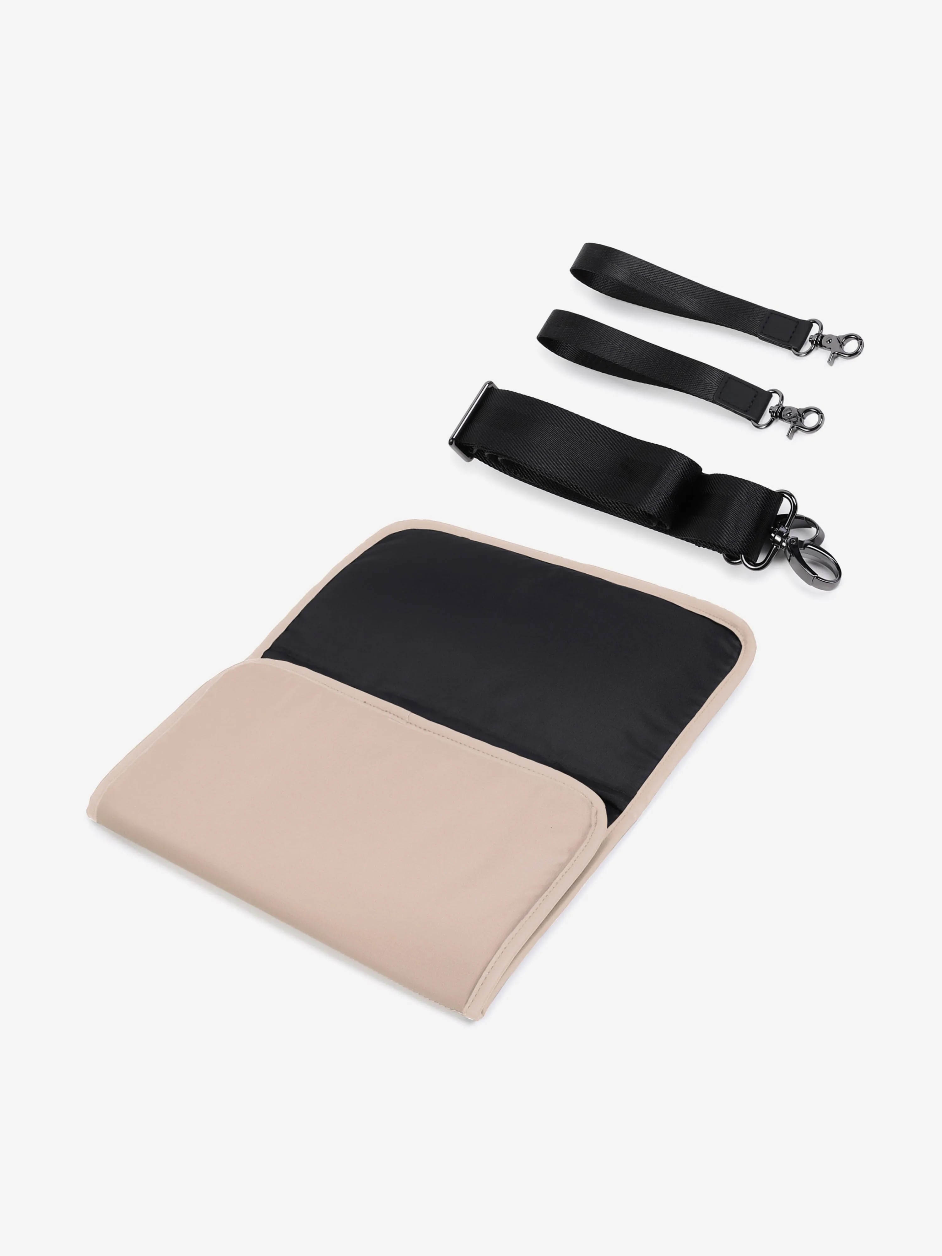 BOSS Baby Logo Changing Bag in Beige (42cm)