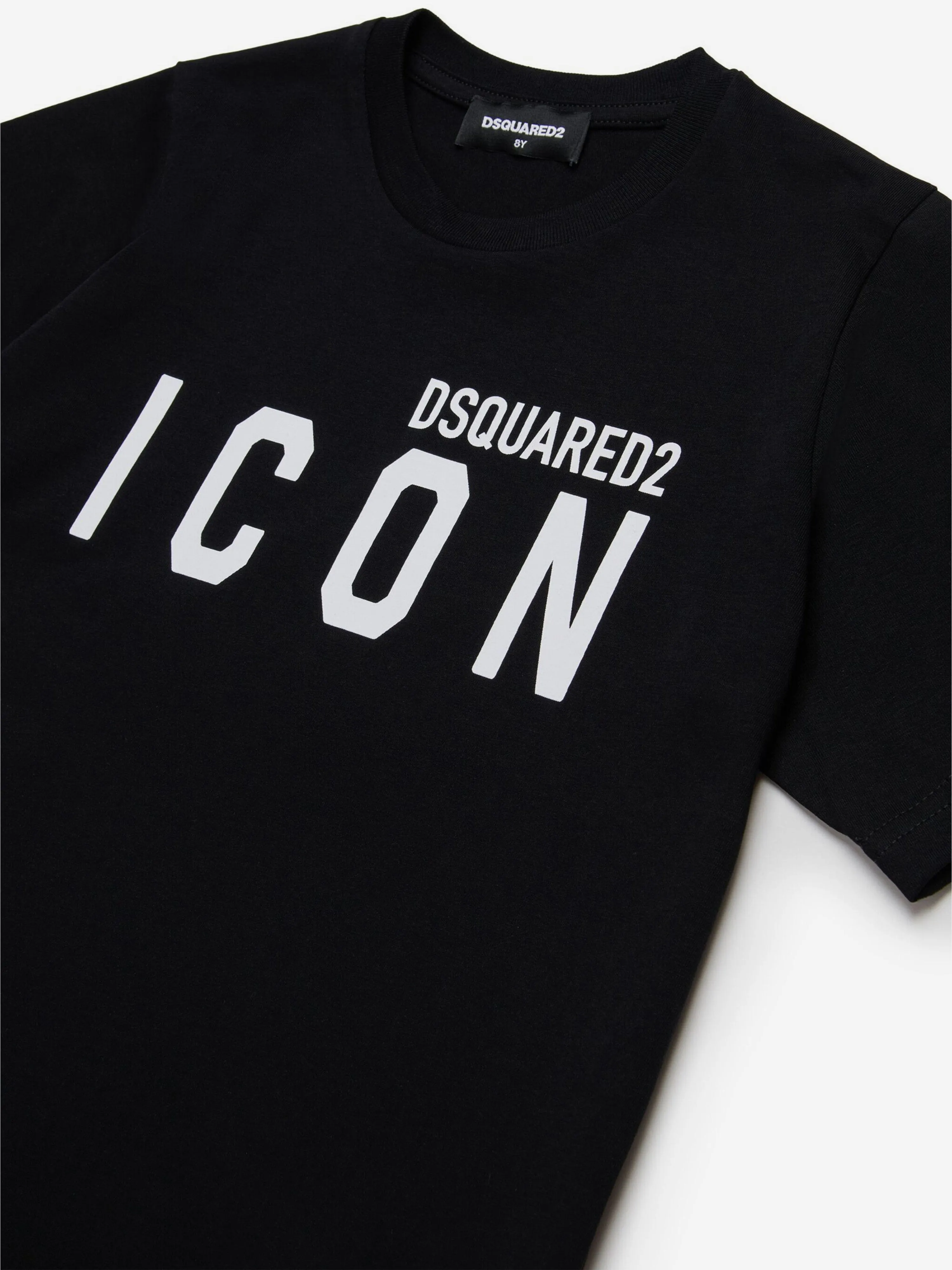 Dsquared2 Kids Icon Logo T-Shirt in Black