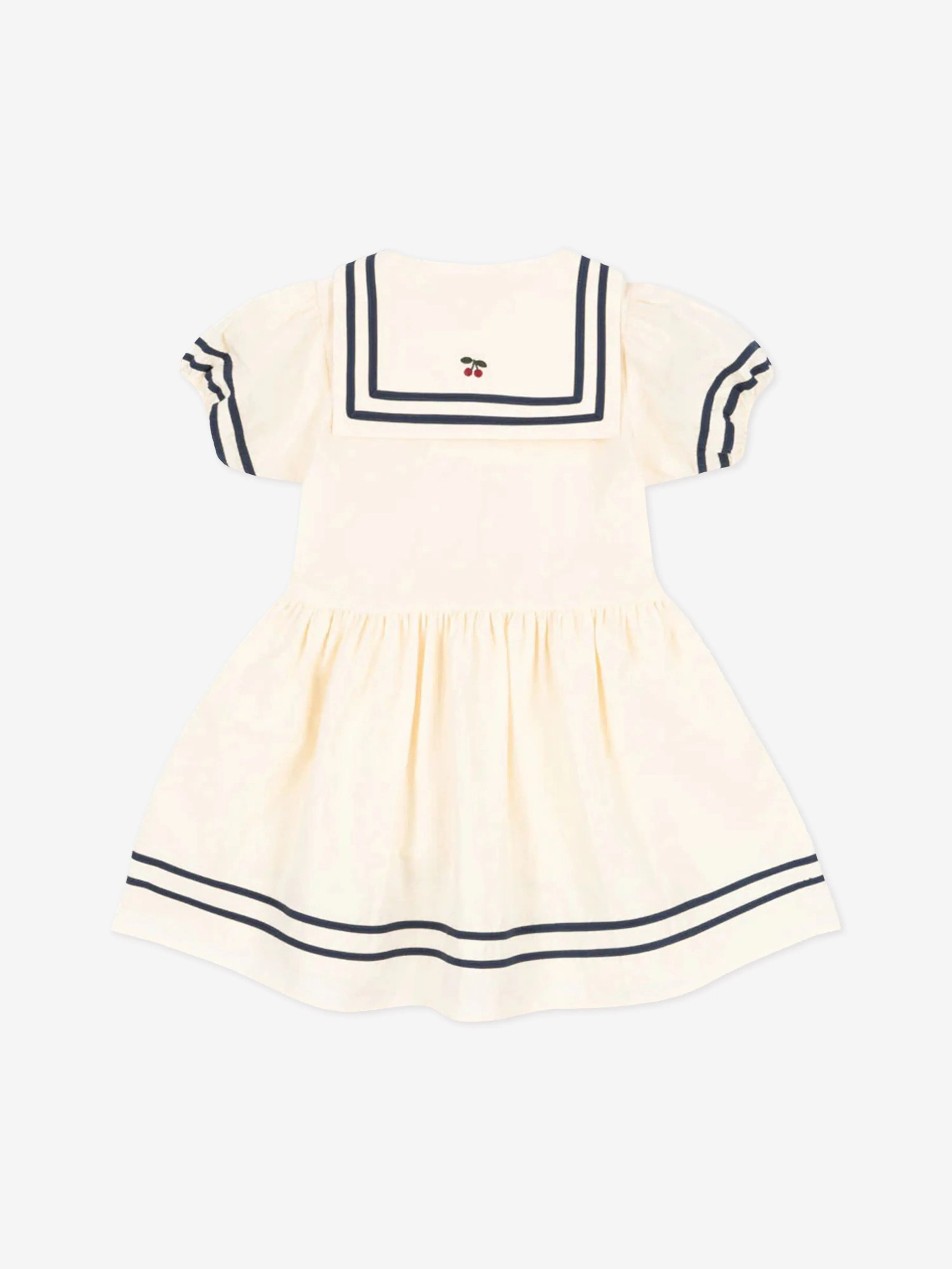 Girls Allie Sailor Dress in Ivory
