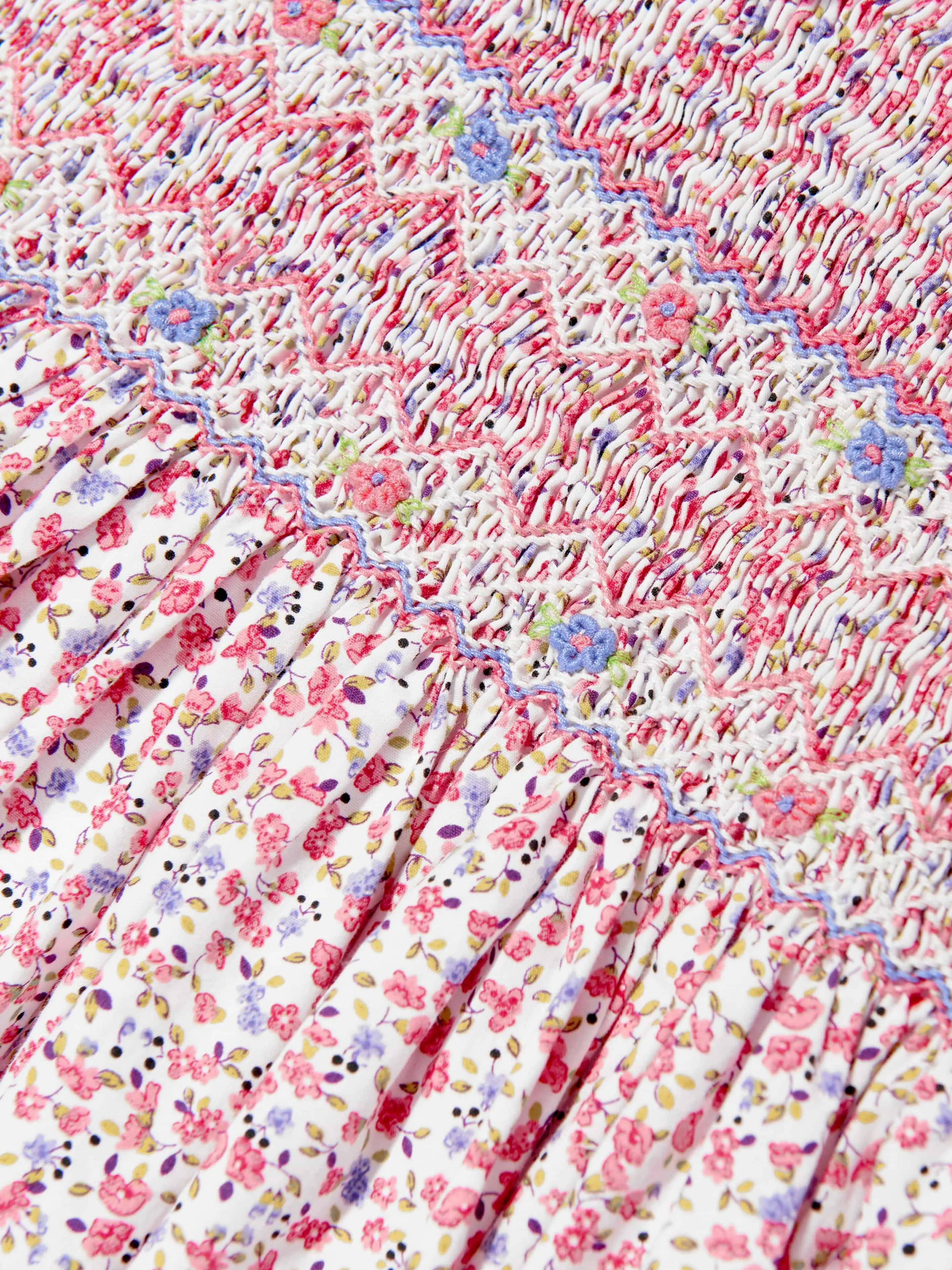 Girls Floral Dress in Pink