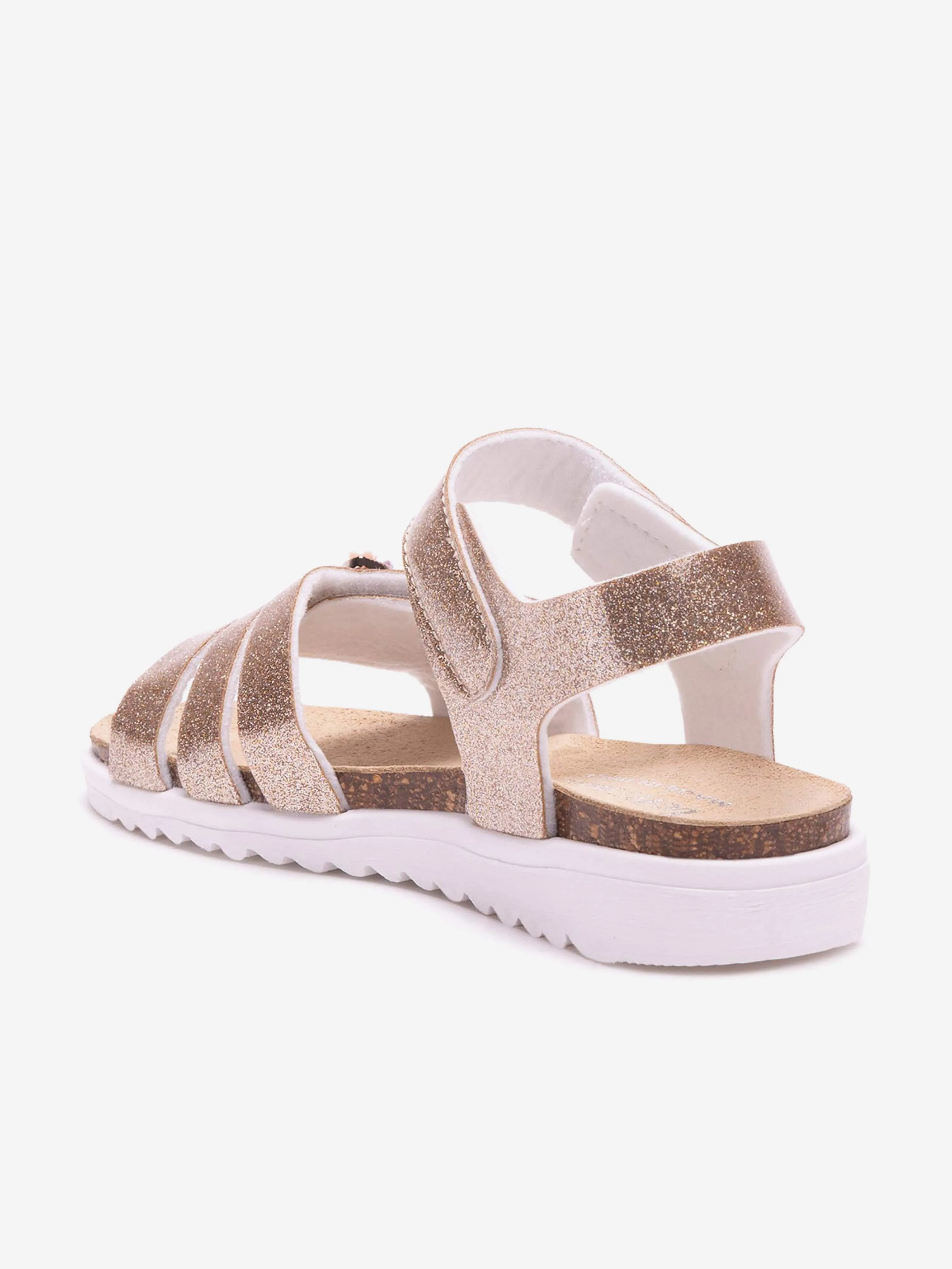 Girls Jasmine Sandals in Gold