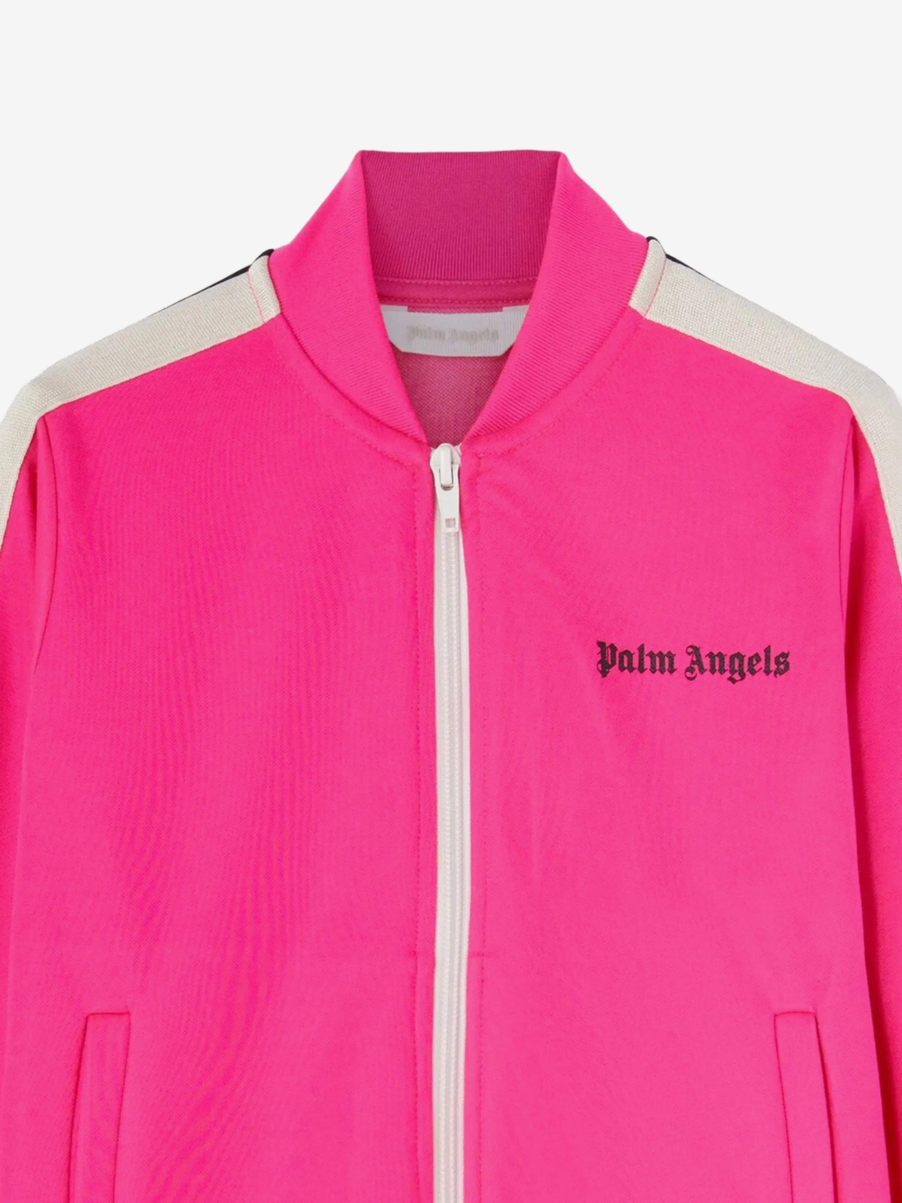 Girls Logo Track Jacket in Pink