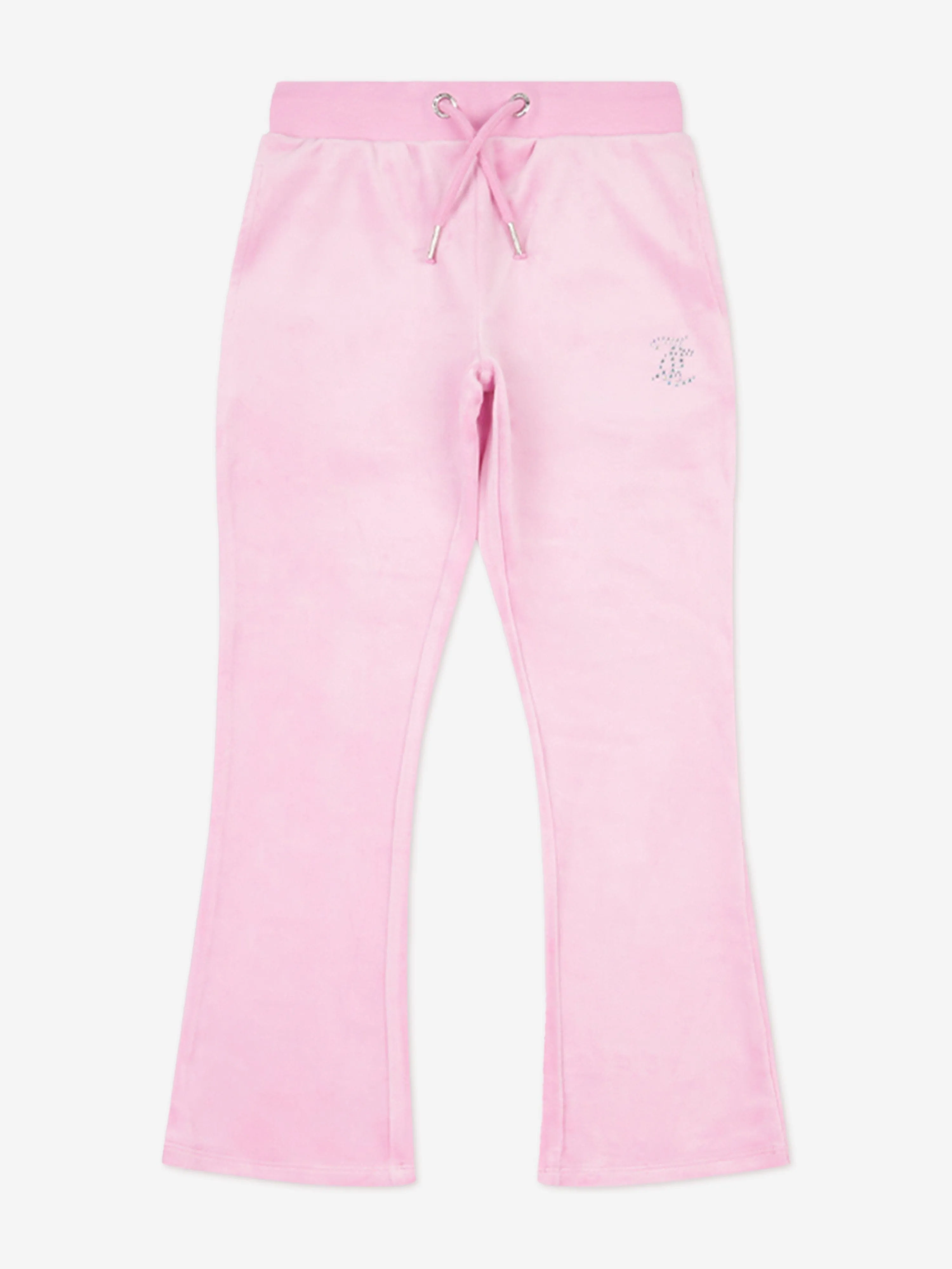 Girls Zip Up & Bootcut Joggers Tracksuit in Pink