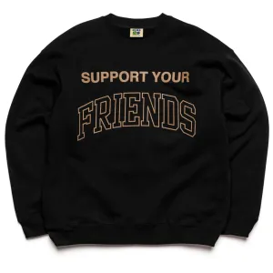 Kid of Immigrants Support Your Friends Sweater - Black