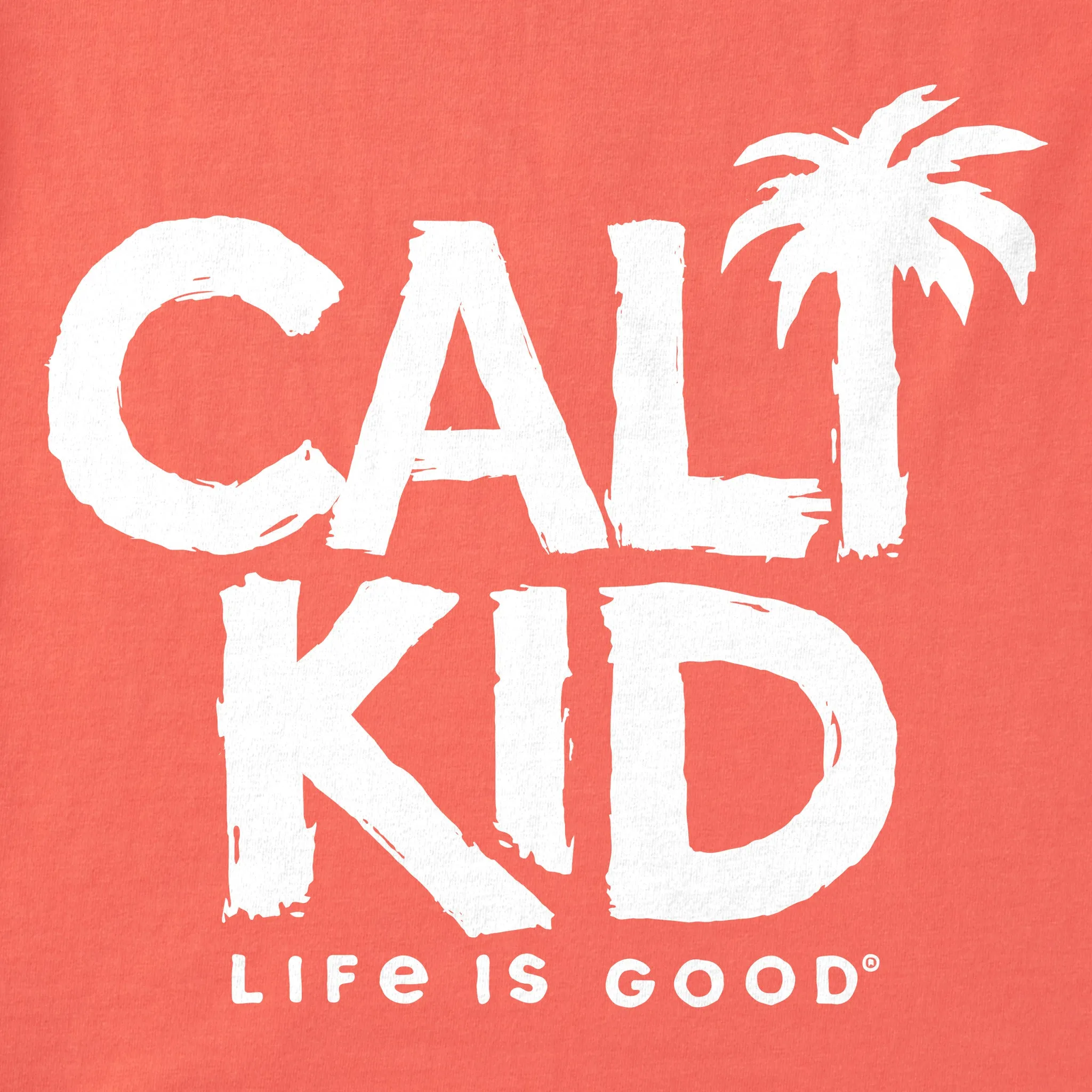 Kids Cali Kid Short Sleeve Crusher Tee Life is Good