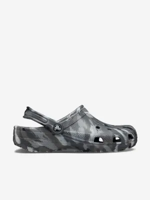 Kids Classic Marbled Clog in Green