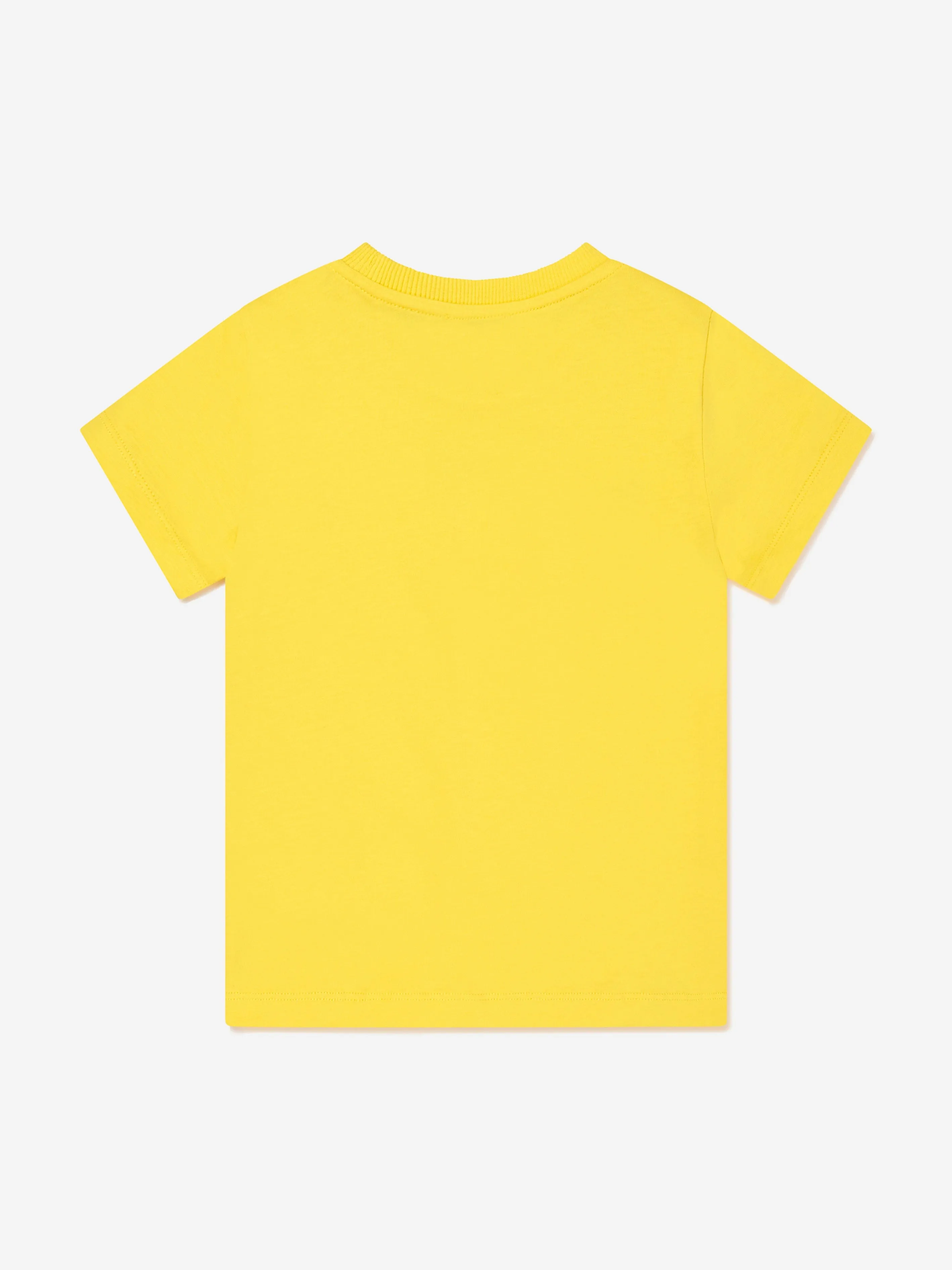 Kids Teddy Bear Logo T-Shirt in Yellow