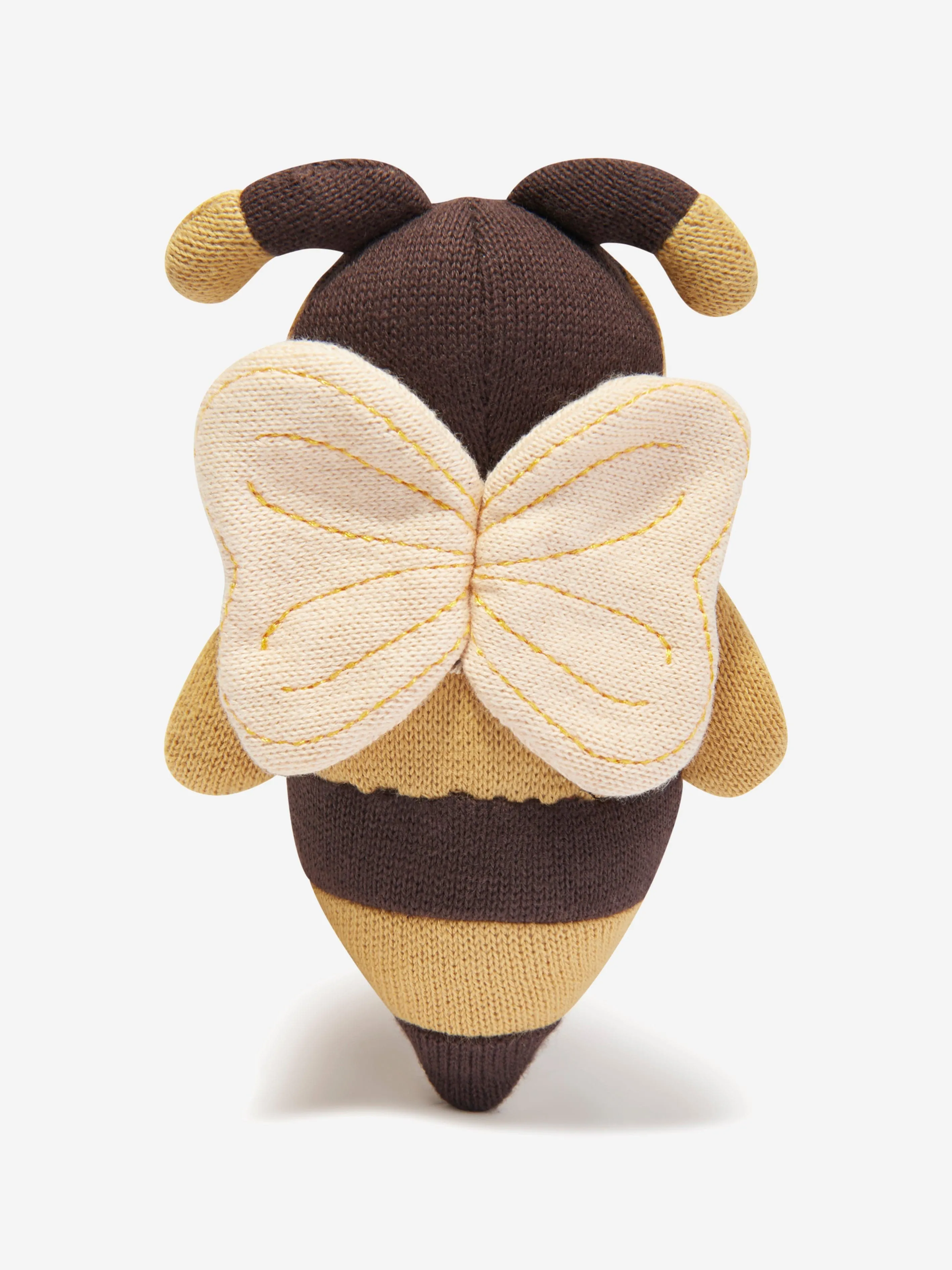 Konges Sljd Kids Bee Soft Toy in Brown