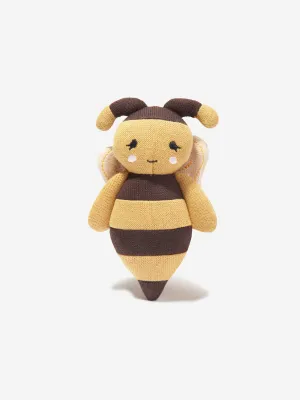 Konges Sljd Kids Bee Soft Toy in Brown