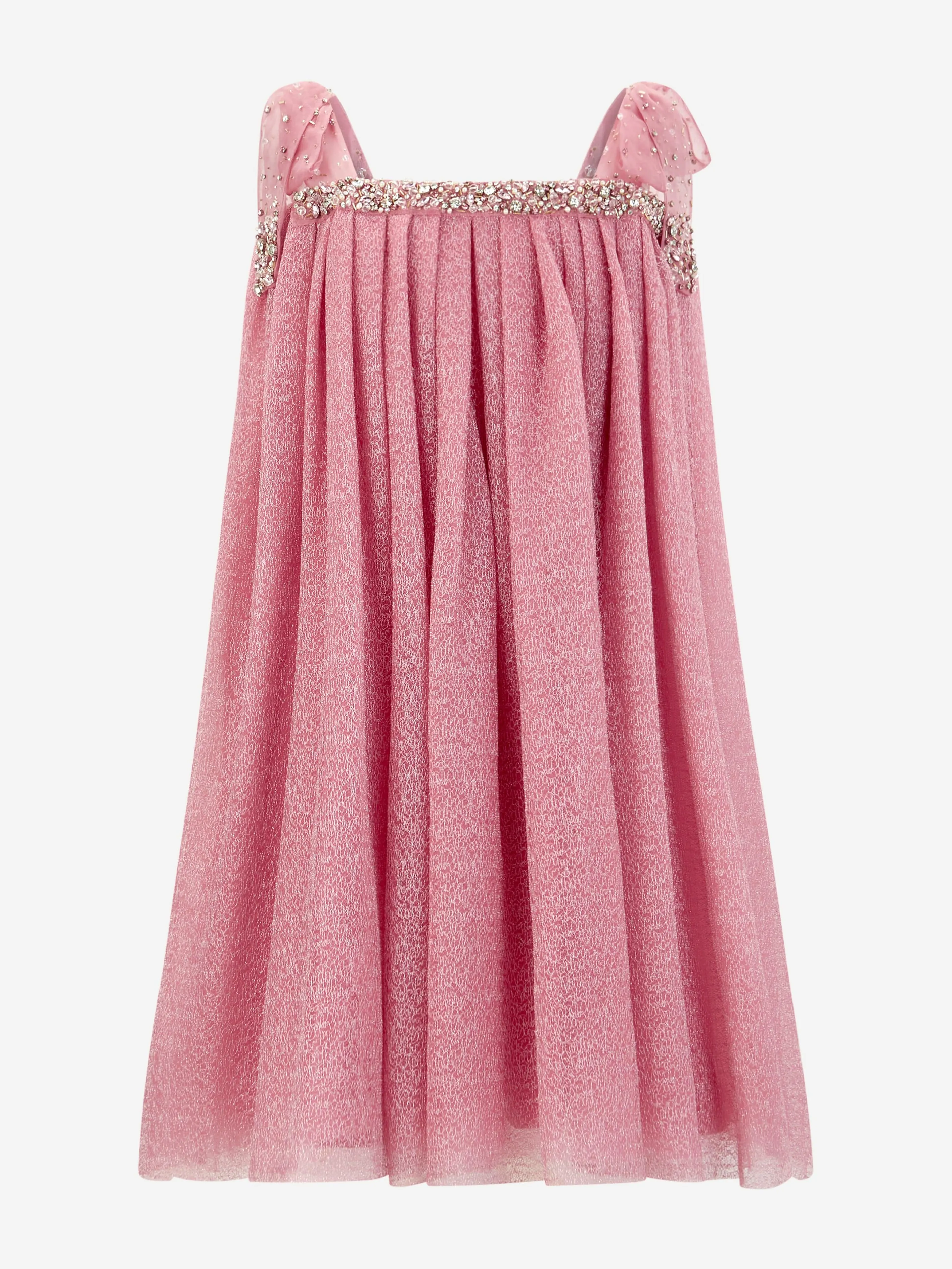 Maison Ava Girls Este Occasion Dress in Pink