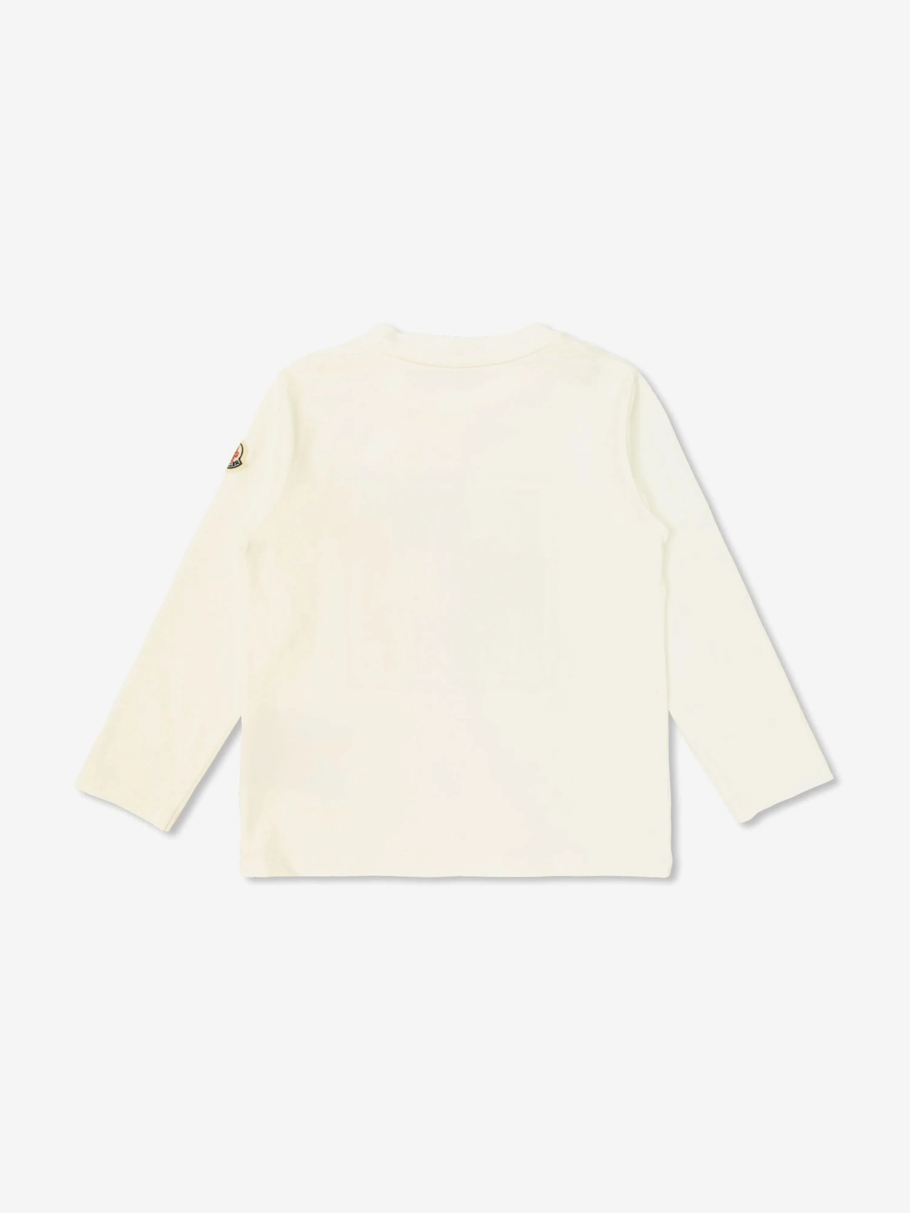 Moncler Enfant Baby Boys Long Sleeve T-Shirt in White