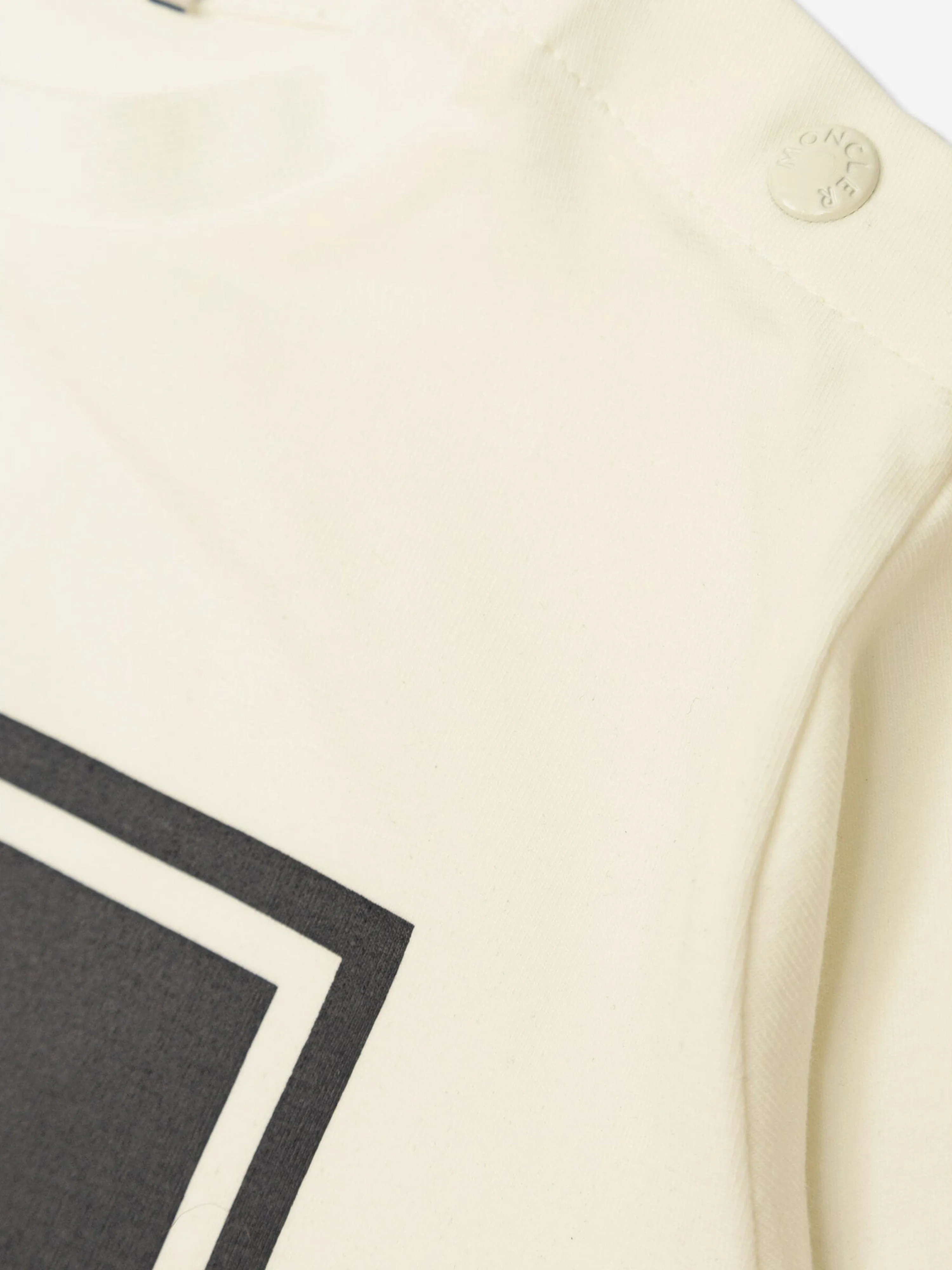 Moncler Enfant Baby Boys Long Sleeve T-Shirt in White