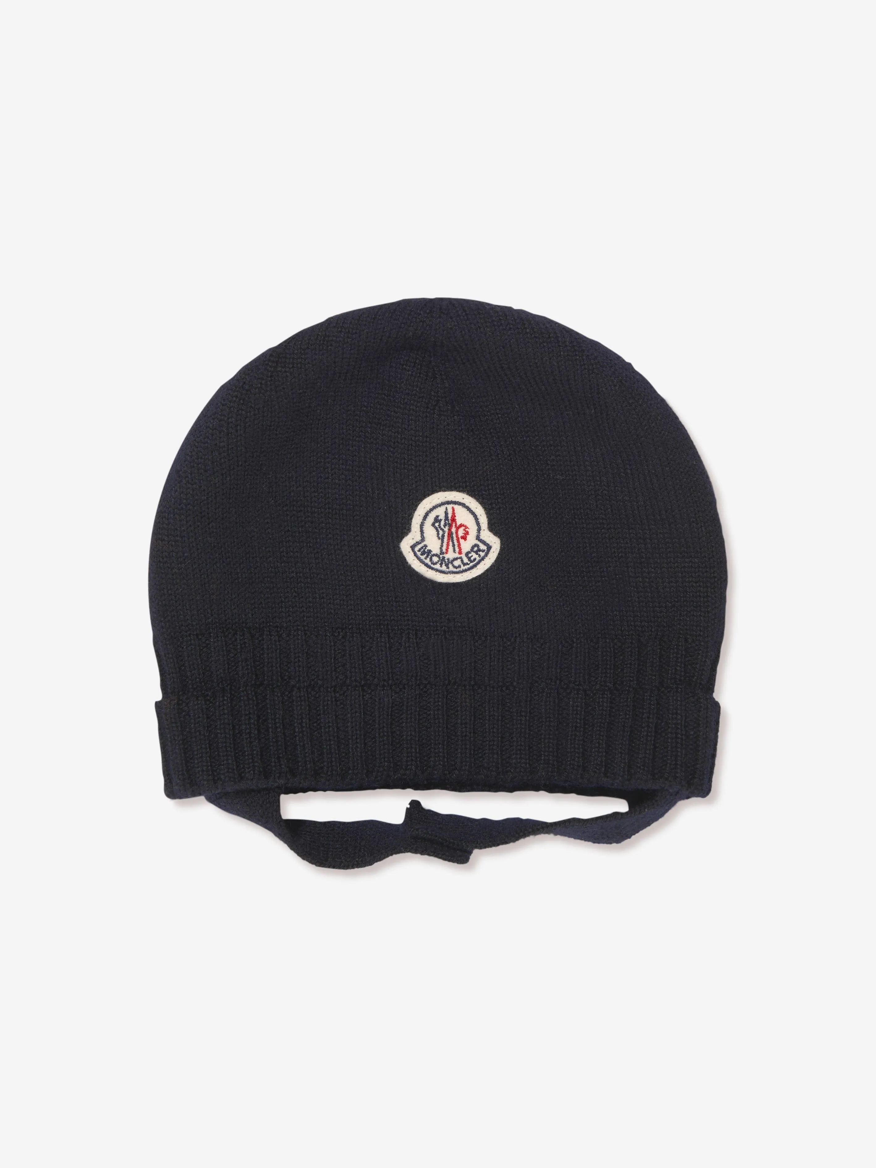 Moncler Enfant Baby Hat And Mittens Set in Navy
