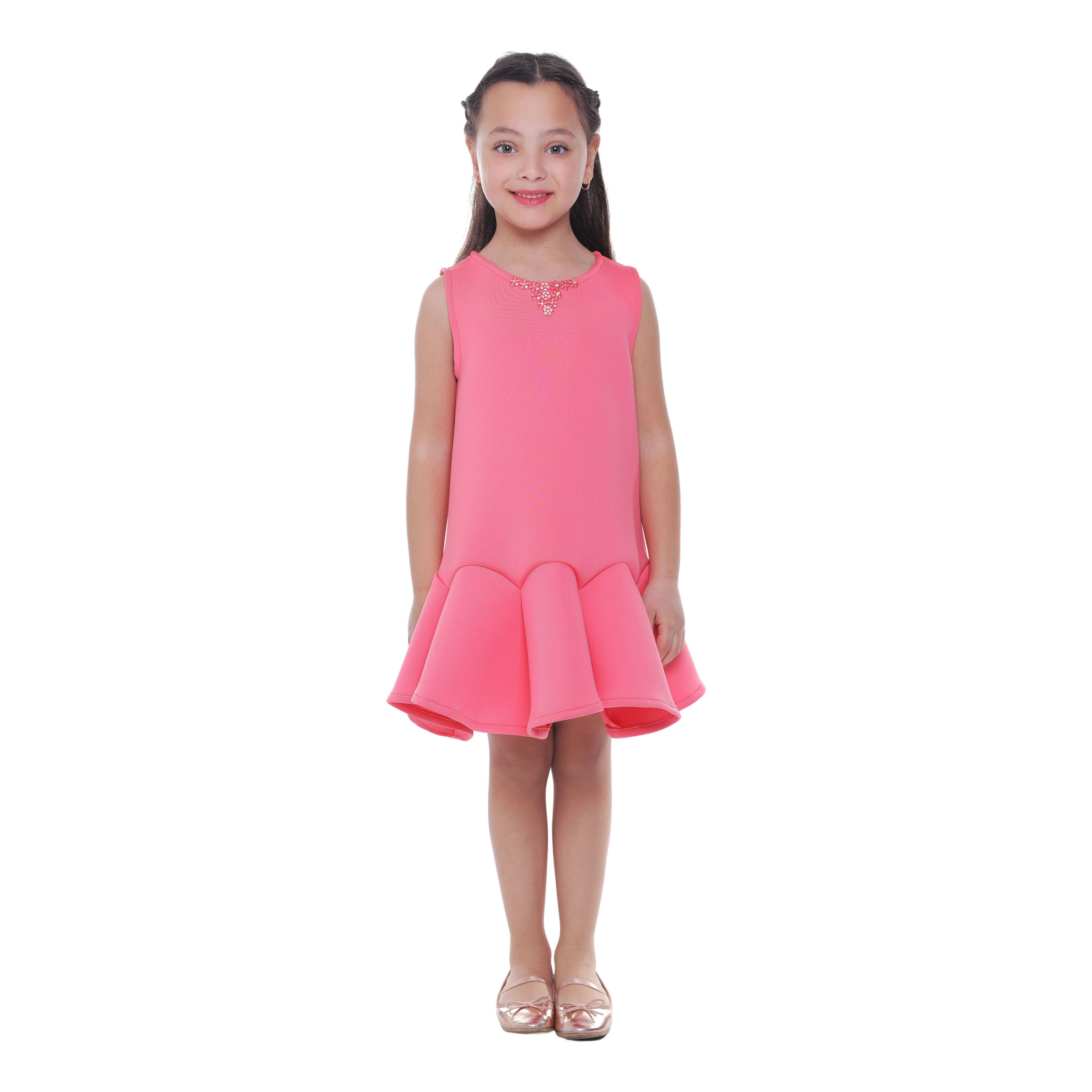 Pink Millie Sleeveless Dress