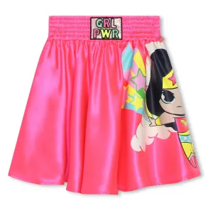 PInk Wonder Woman Flared Skirt