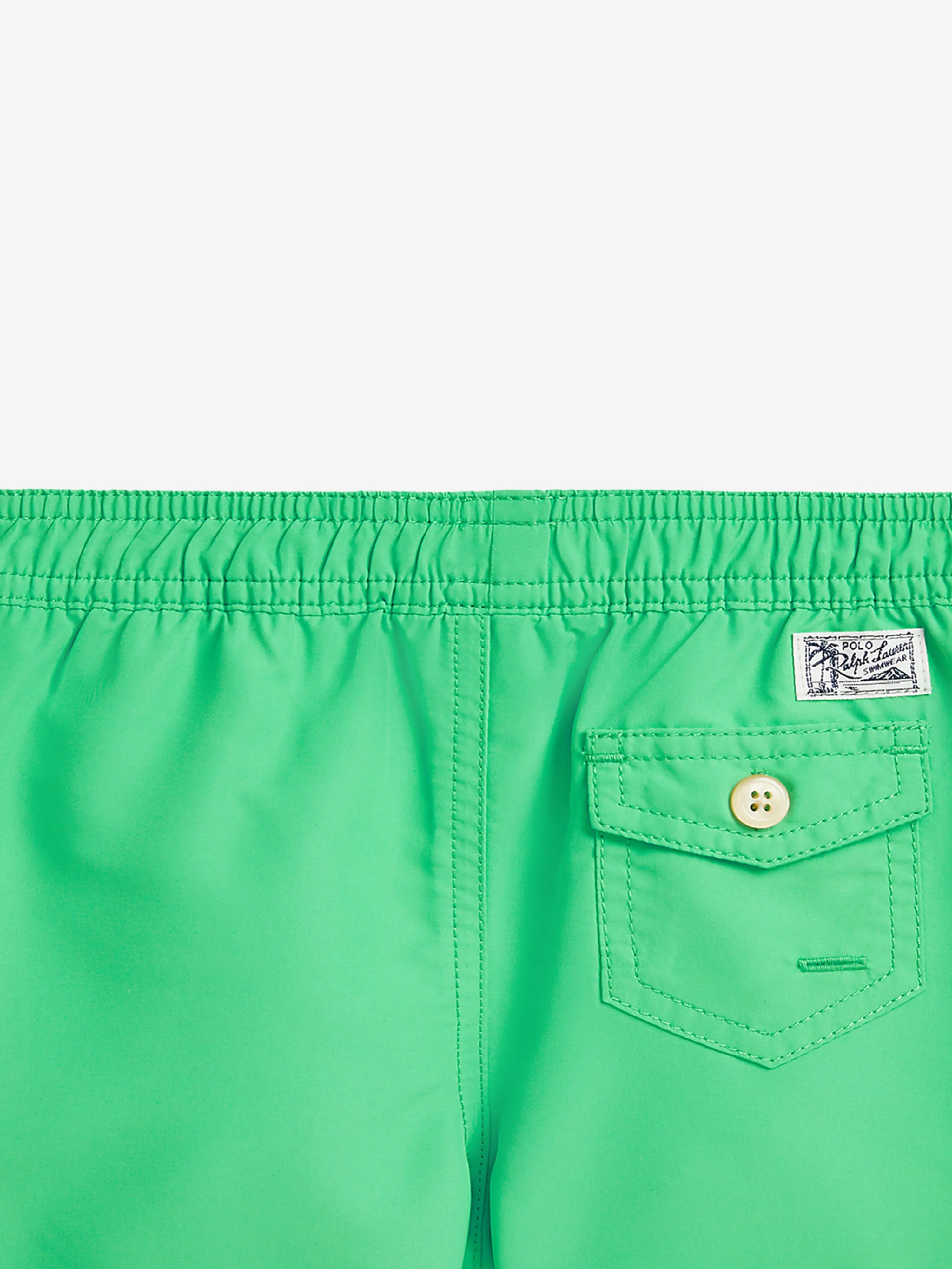 Ralph Lauren Baby Boys Logo Swim Shorts in Green