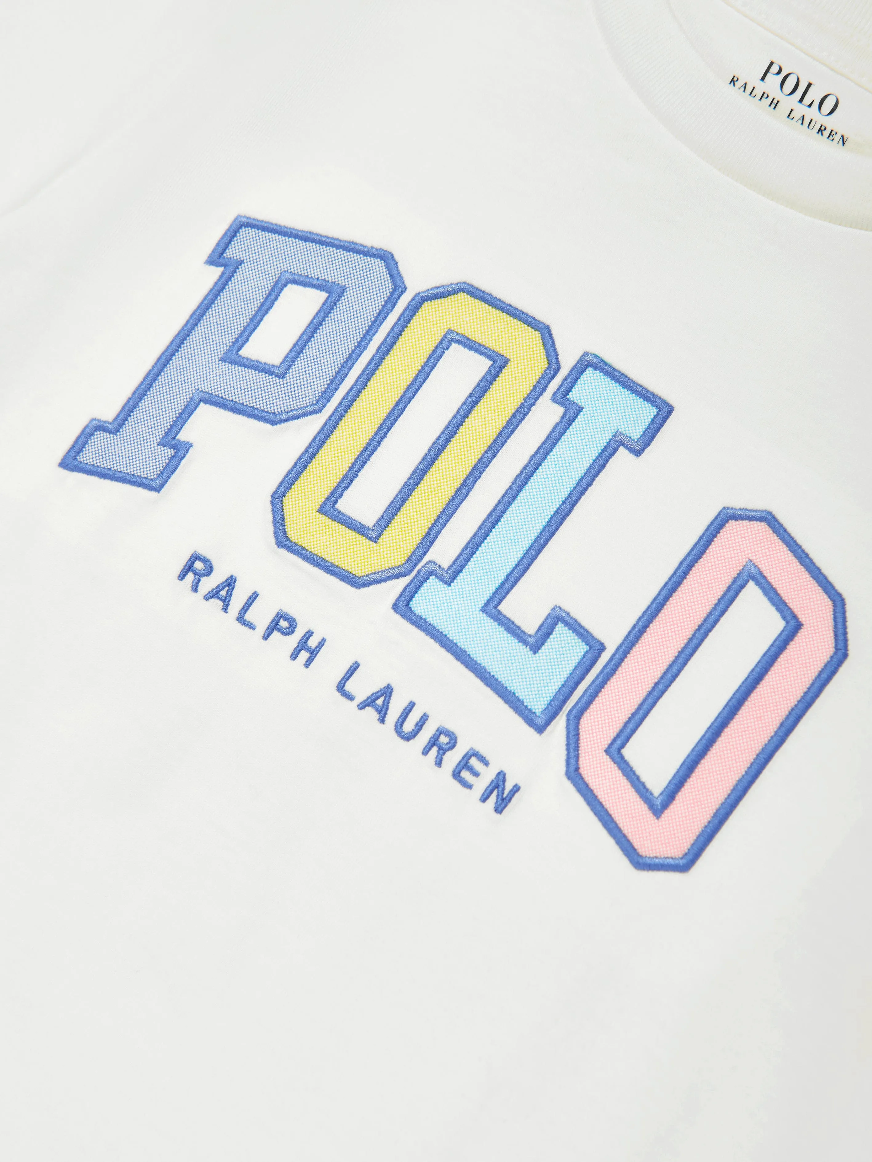 Ralph Lauren Kids Polo T-Shirt in White