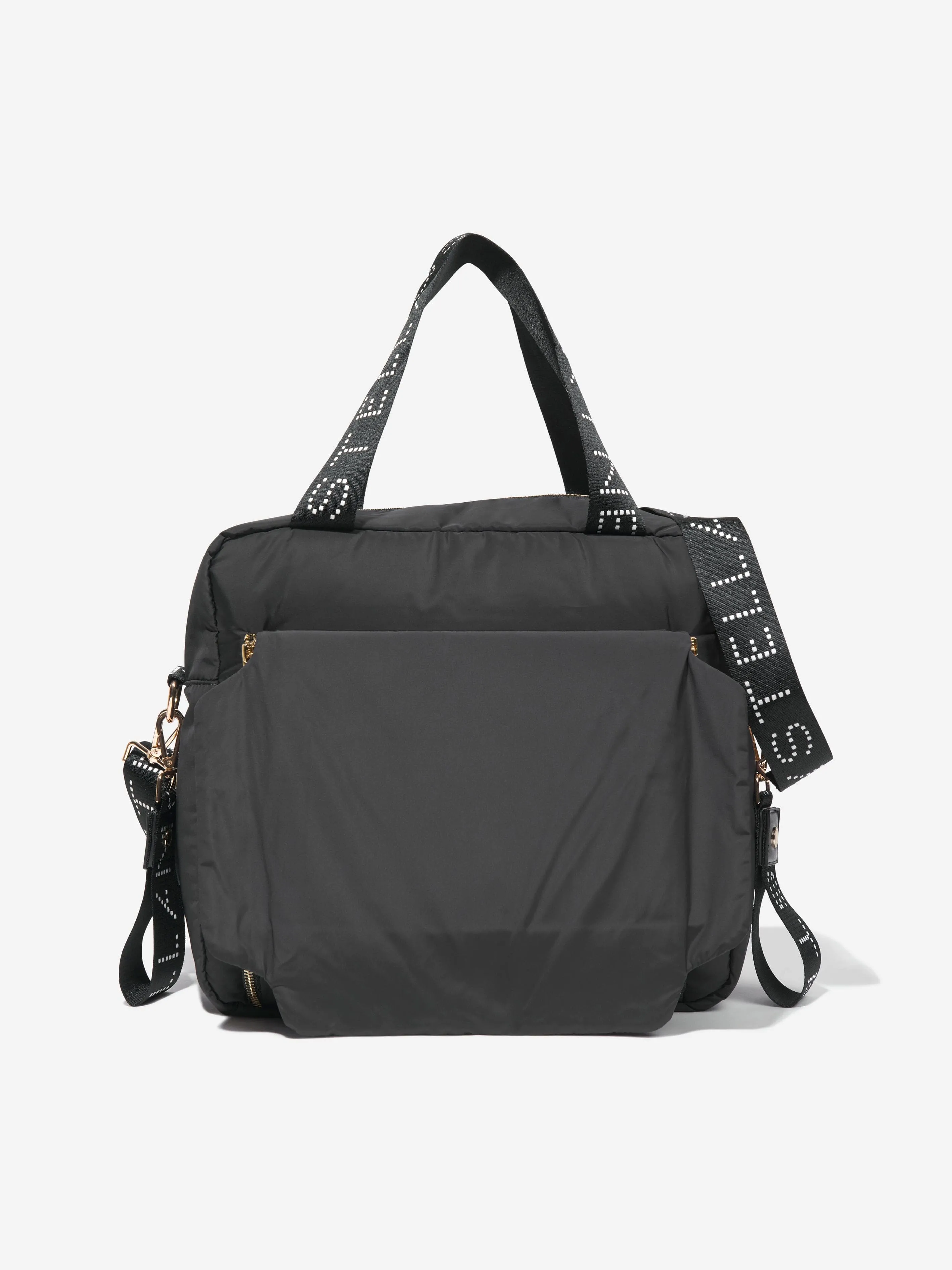 Stella McCartney Baby Logo Changing Bag in Black (36cm)