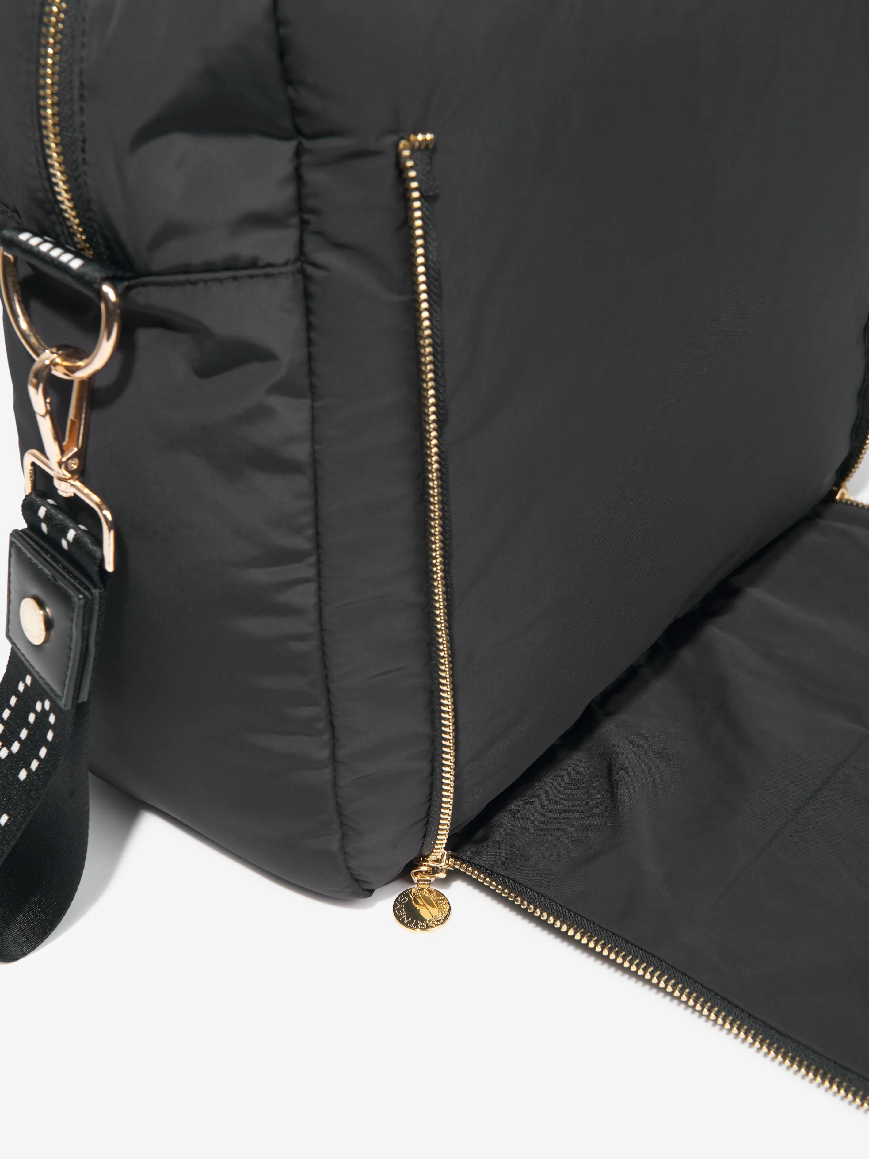 Stella McCartney Baby Logo Changing Bag in Black (36cm)