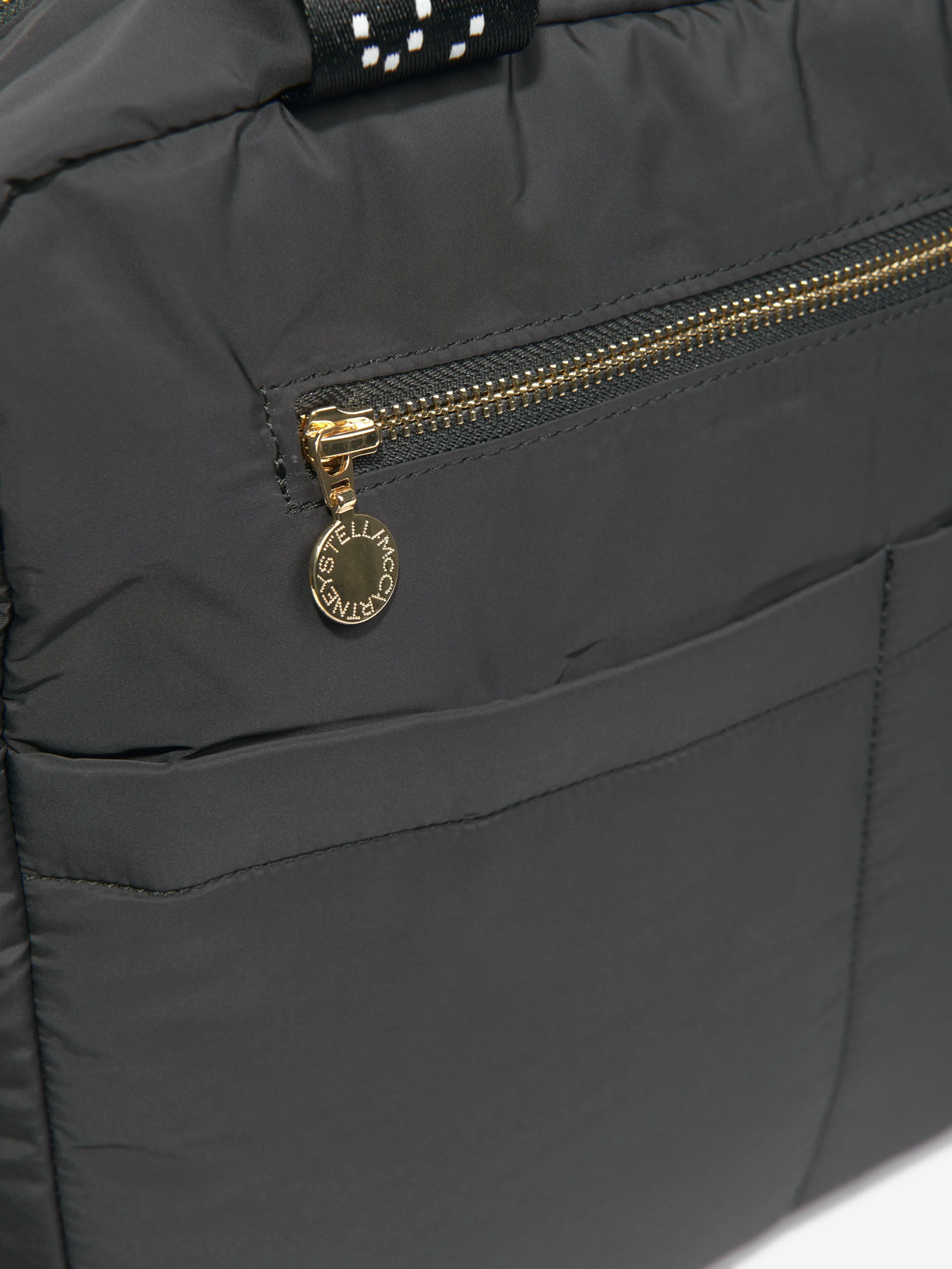 Stella McCartney Baby Logo Changing Bag in Black (36cm)